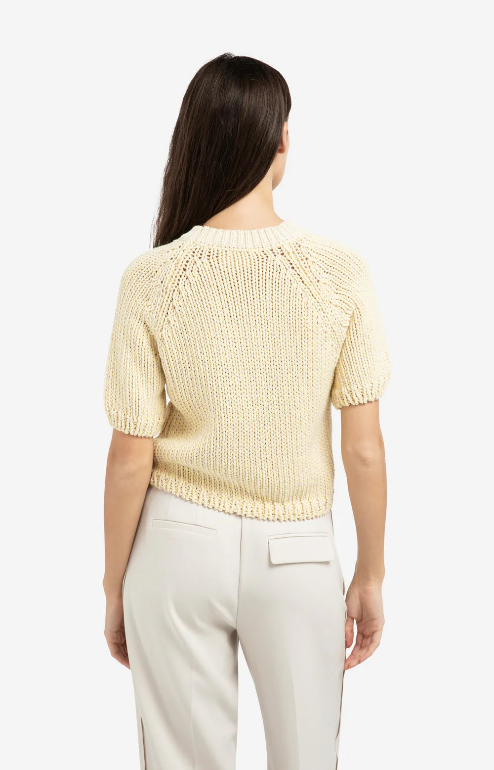 Reed yellow yam sweater|YAYA