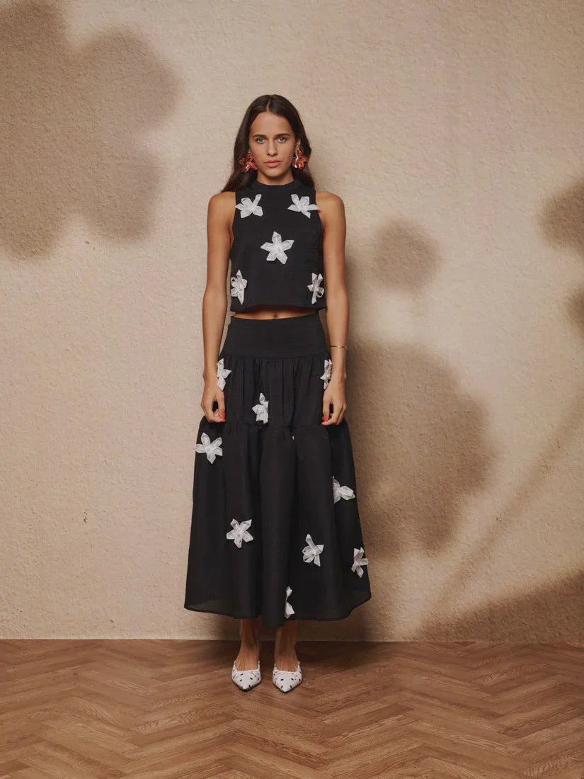 Glow Flora cropped Top | Sister Jane