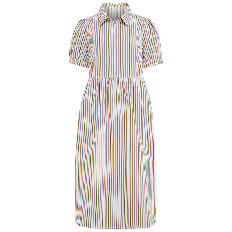 Gillian midi smock Dress|Sugarhill