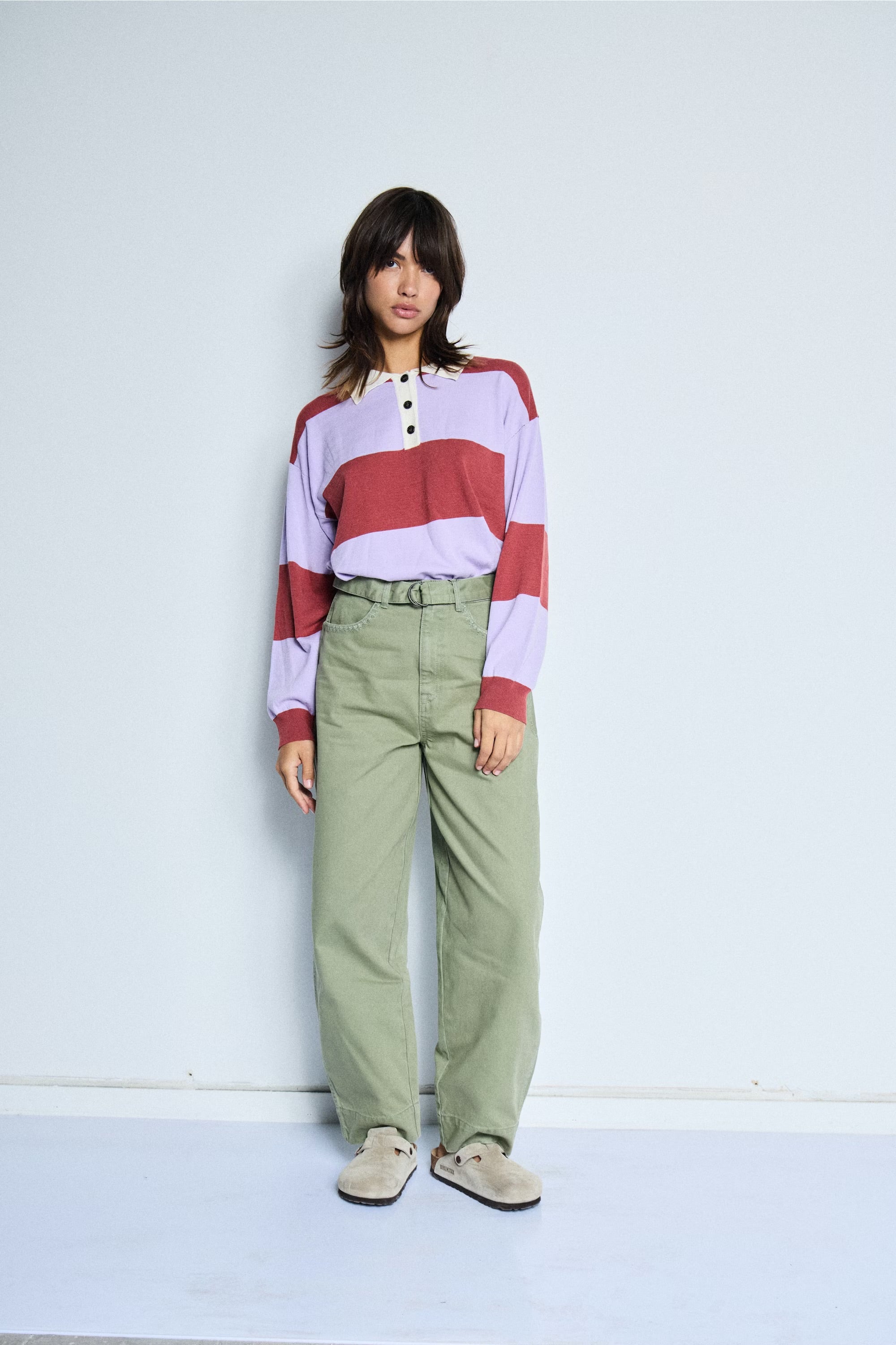 Boston stripe shirt | Ichi
