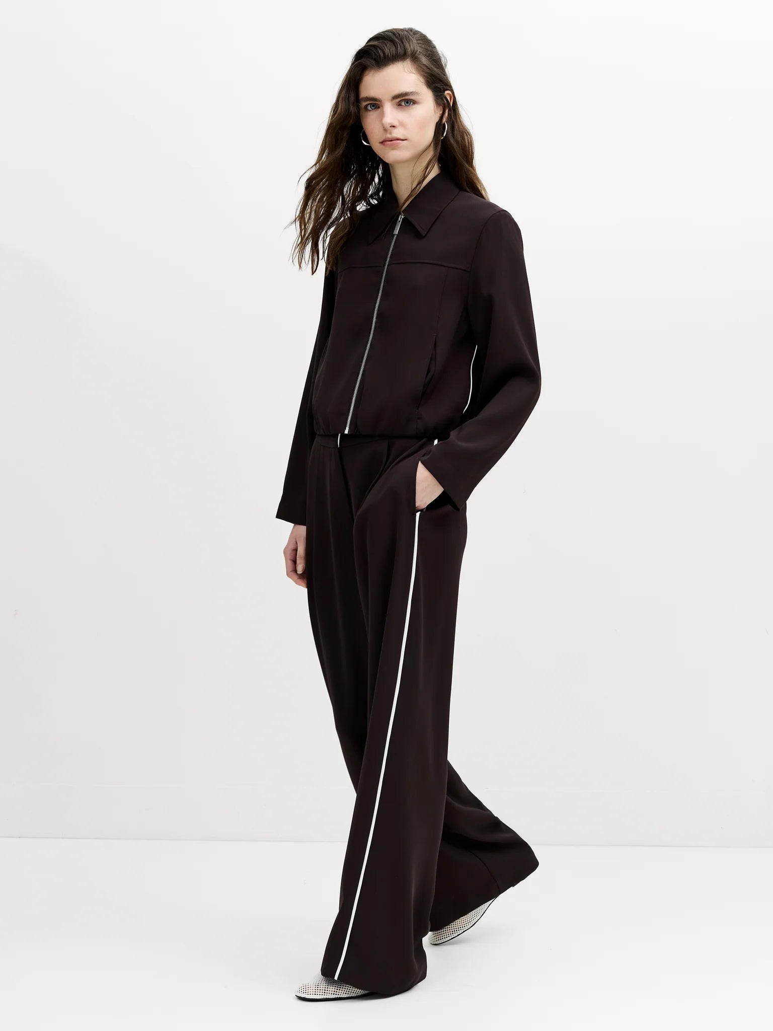 Vinny Blouson Jacket|French Connection