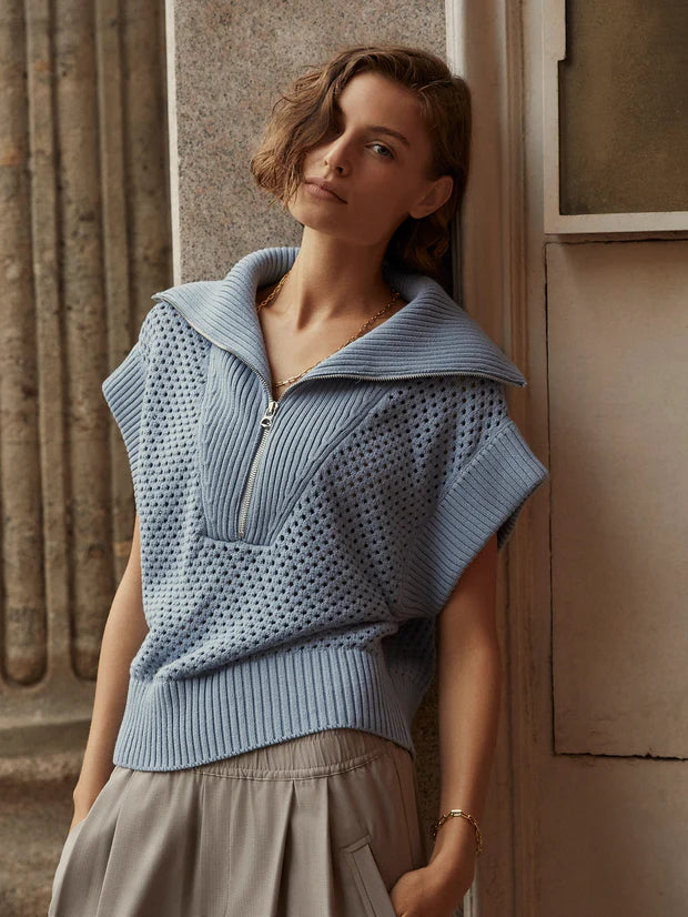 Mila half zip knit | Varley