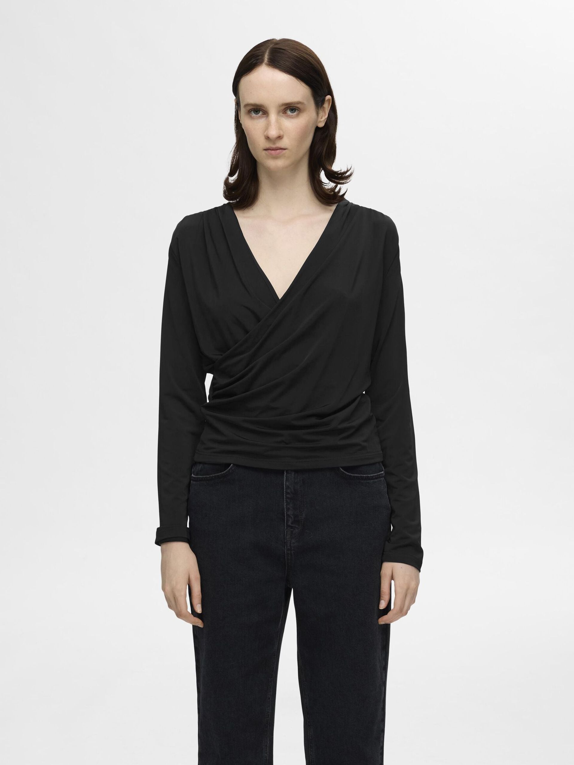 Rana Long Sleeve Reversible Top | Selected Femme