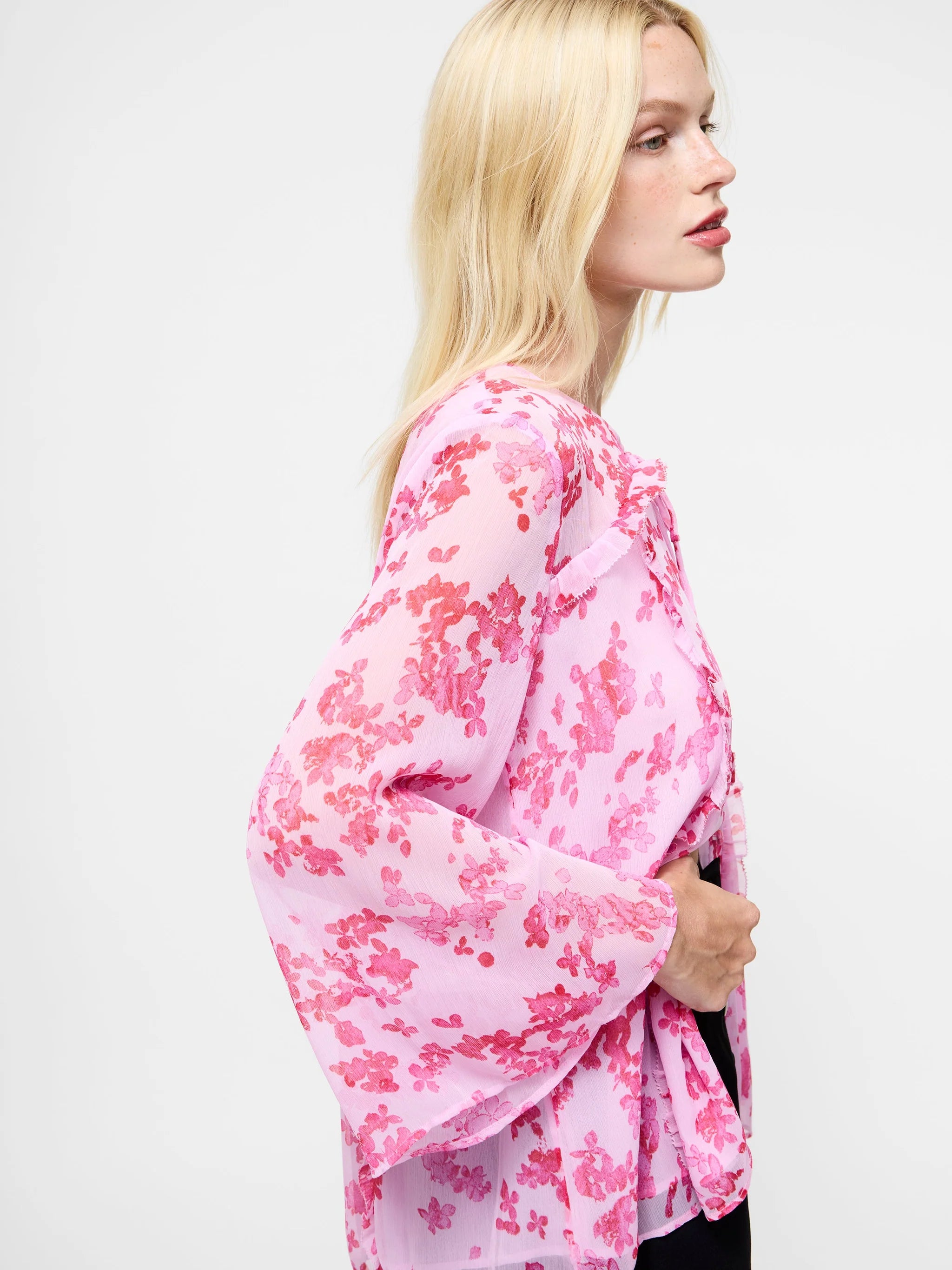 Isla Hallie Pink Top | French Connection