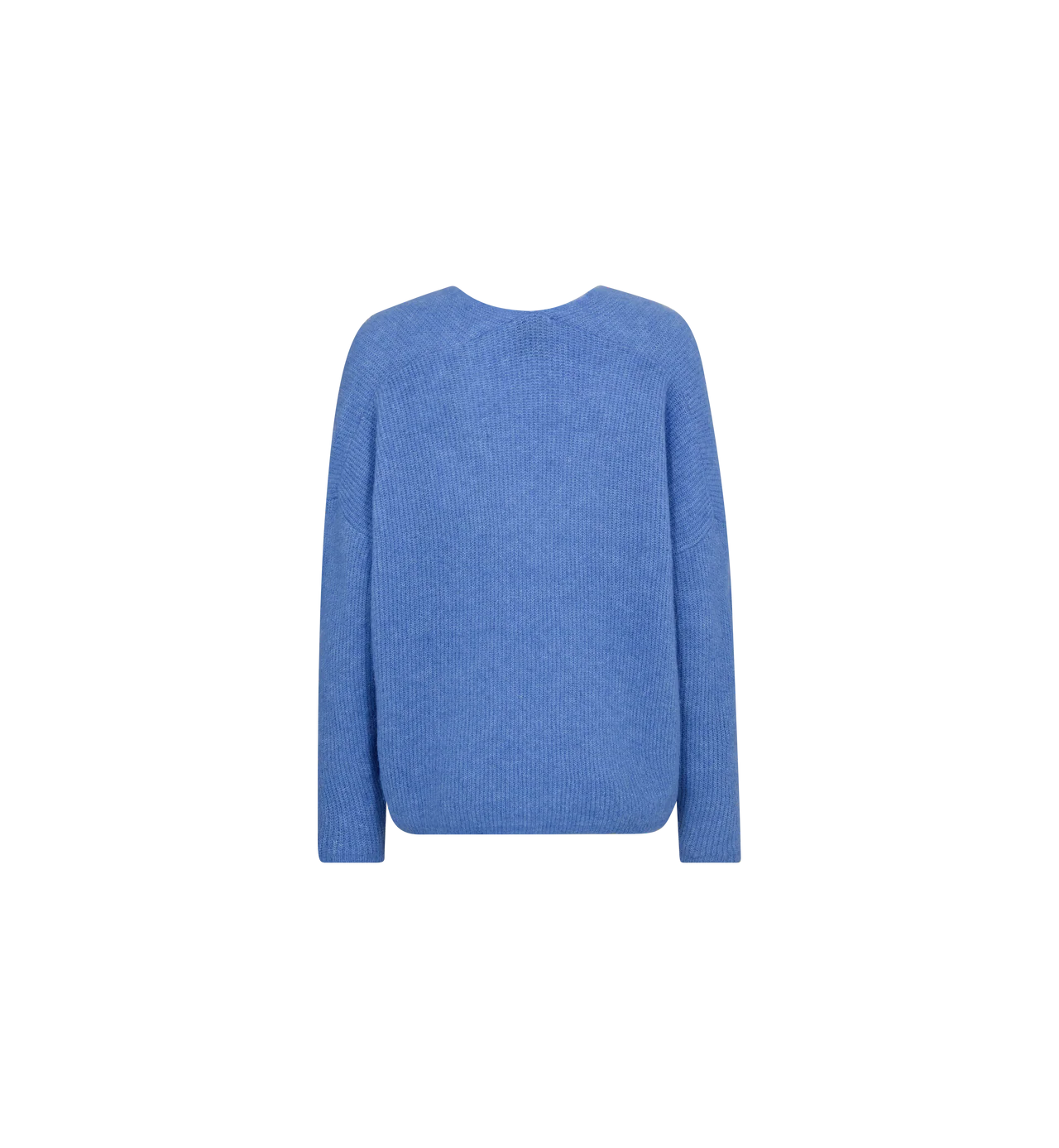 Thora v-neck knit blue |Mosh Mosh