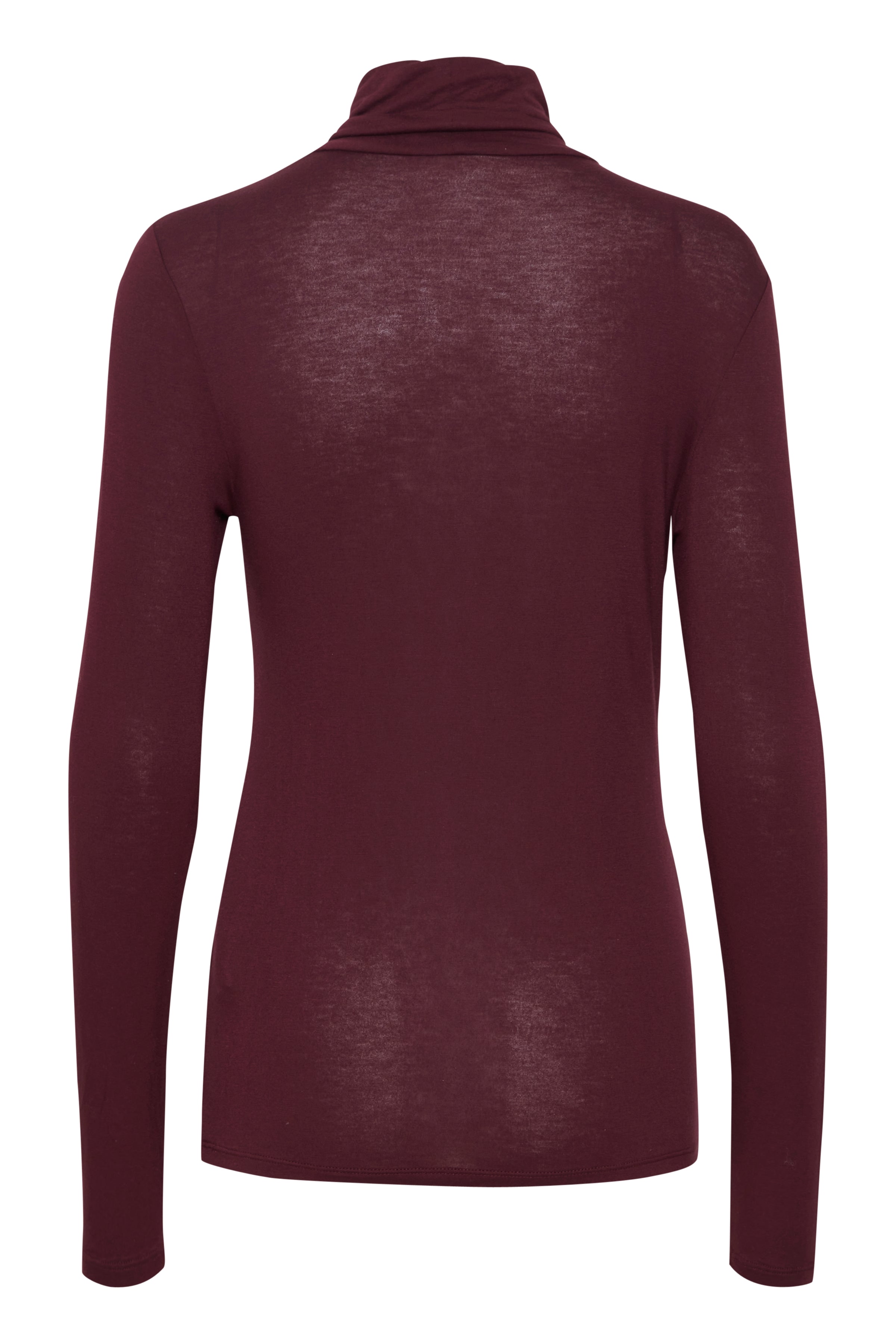 Ihphiluca burgundy long sleeve top | Ichi