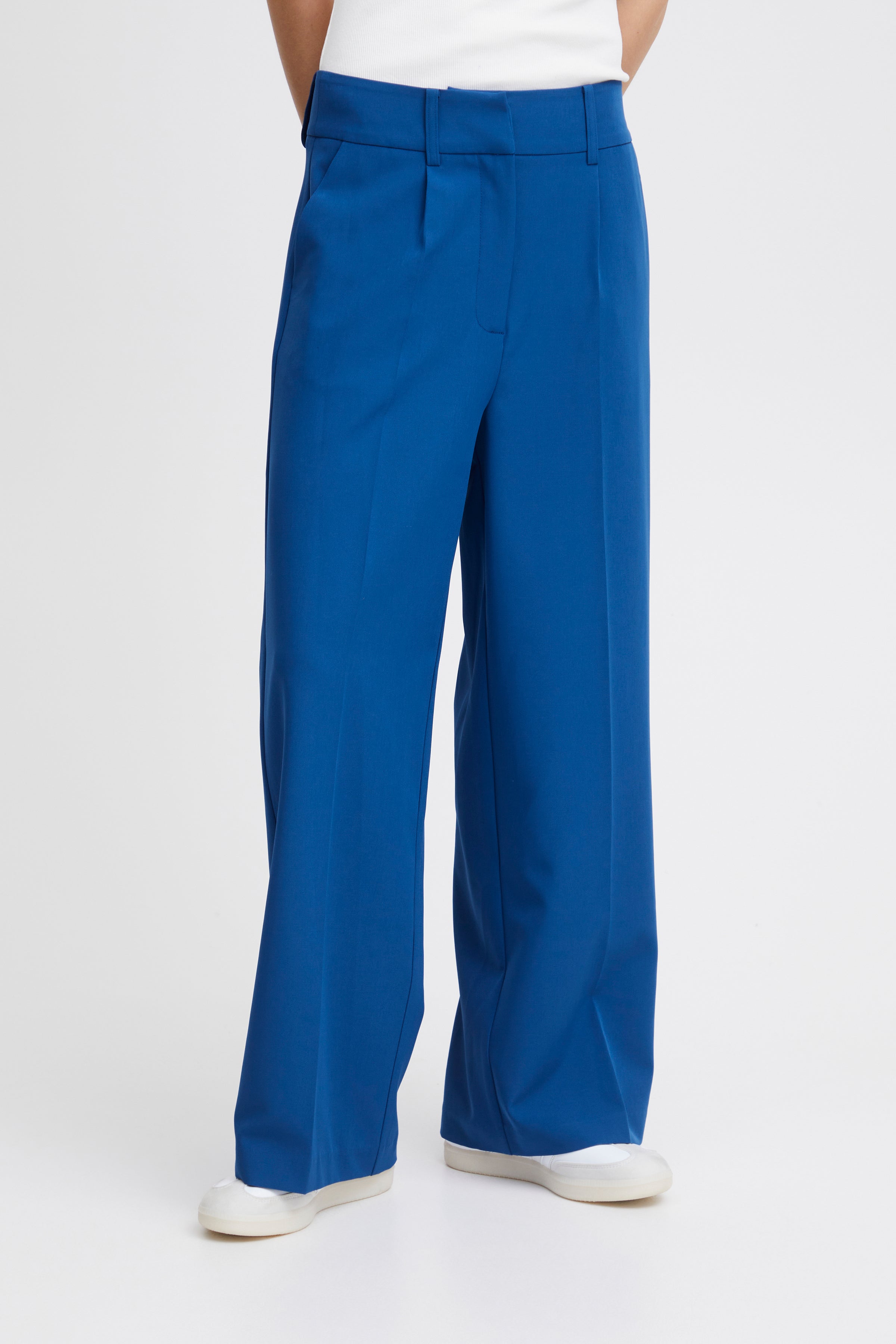 Lexi blue trouser | Ichi