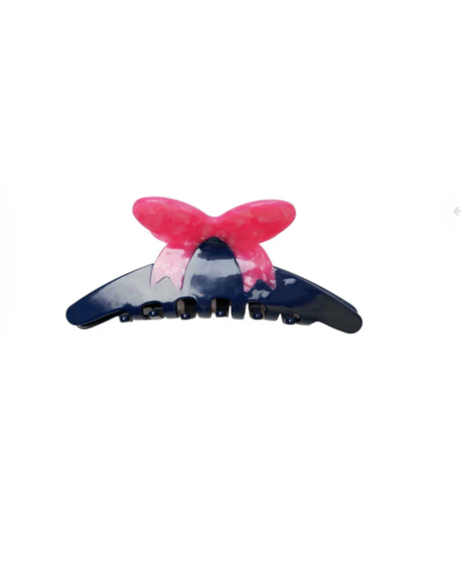 Sigrid Bow hair claw navy | Black Colour