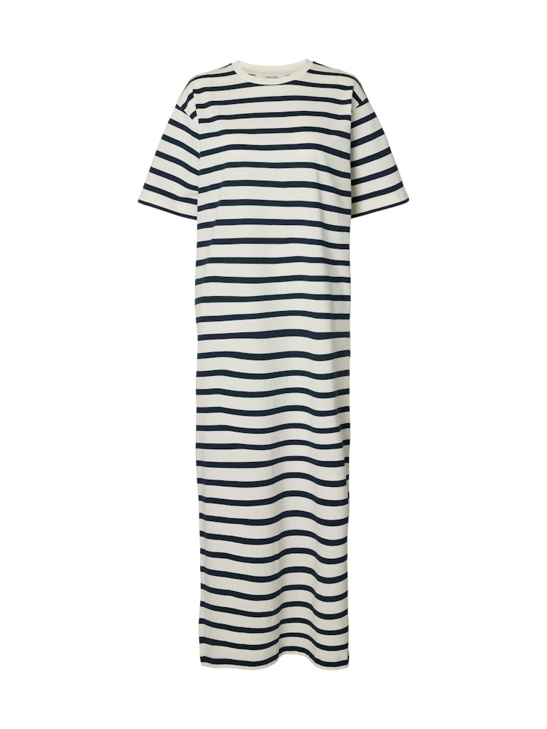 Stripe Pocket Ankle dress|SLF