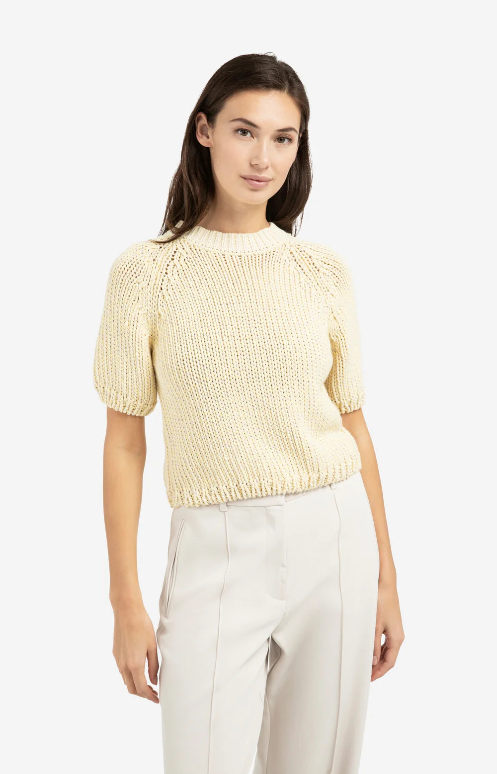 Reed yellow yam sweater|YAYA