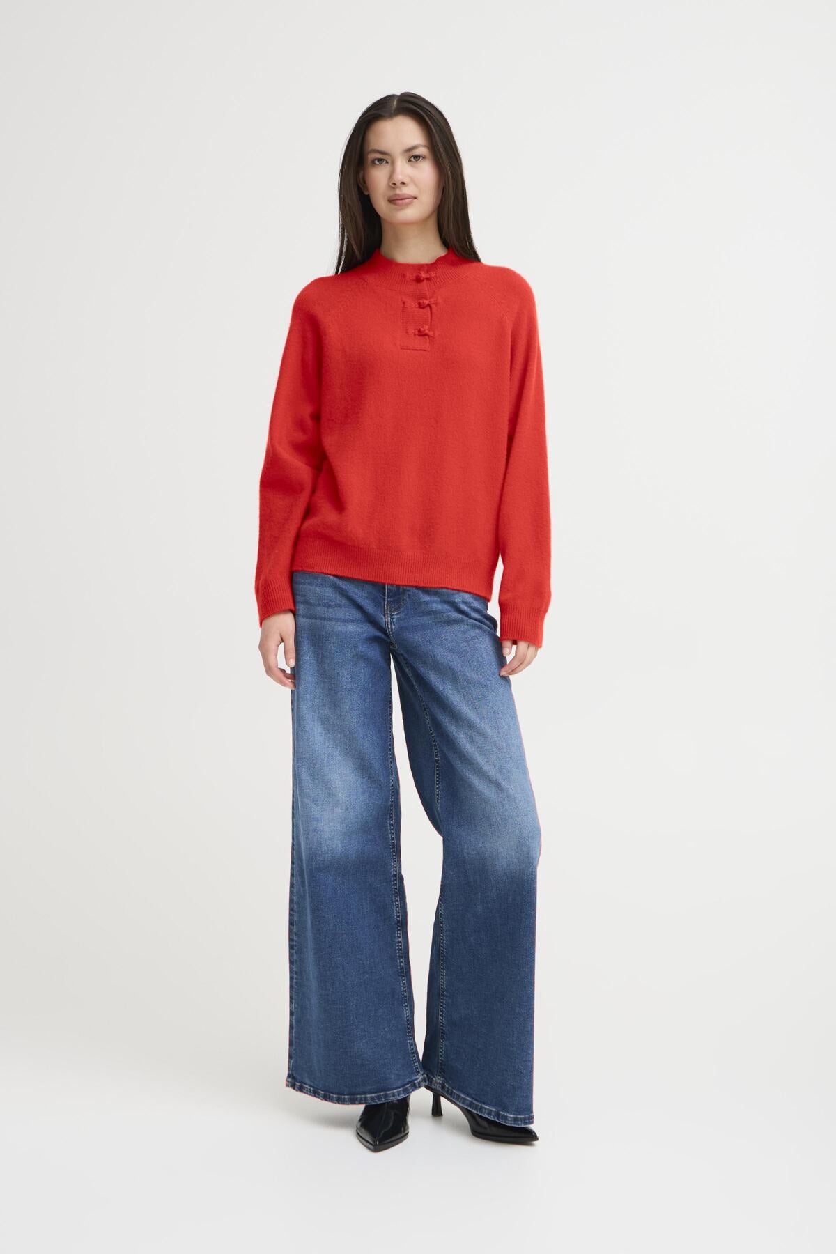 Dalisa Jumper Red | Ichi