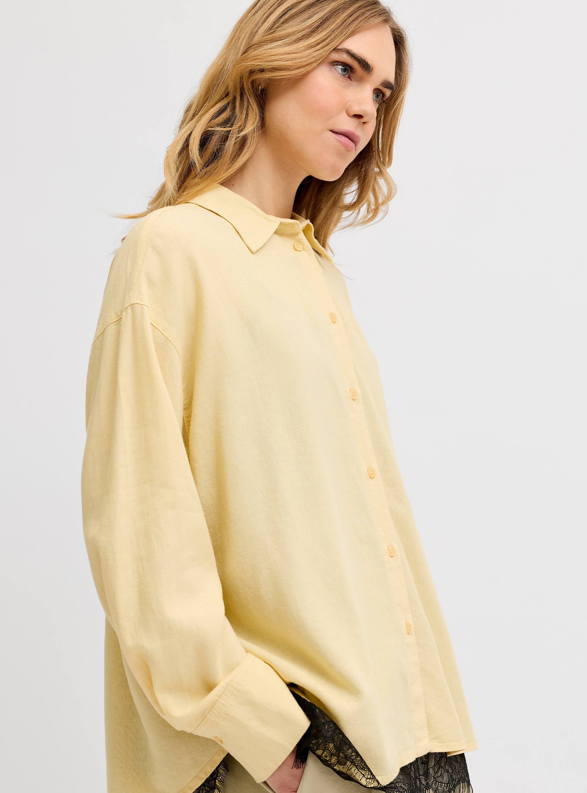 JXALMIRA Linen blend Shirt|JJXX
