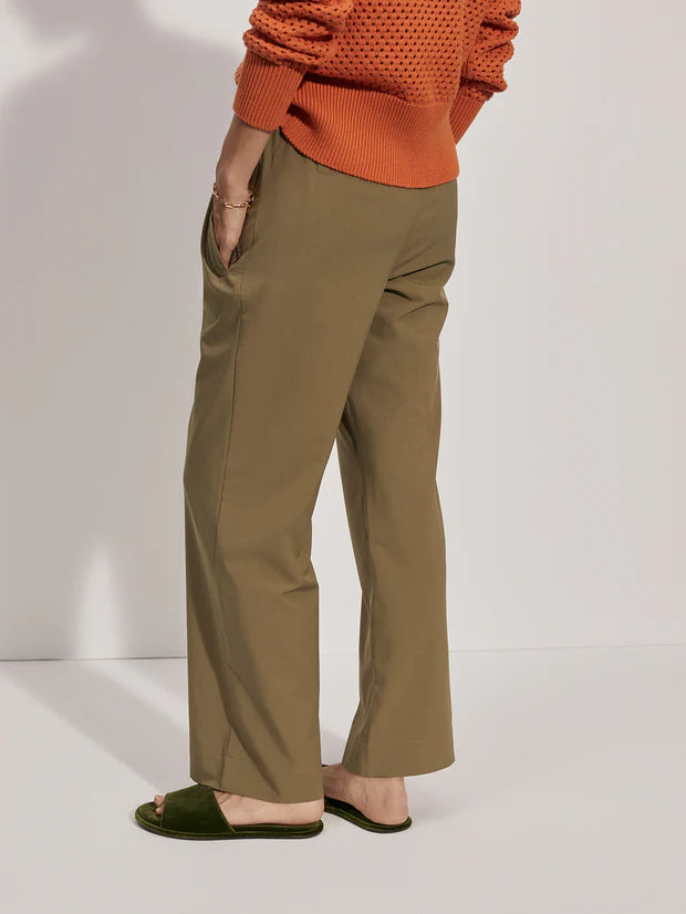 Tacoma straight pleat pant 28''| Varley