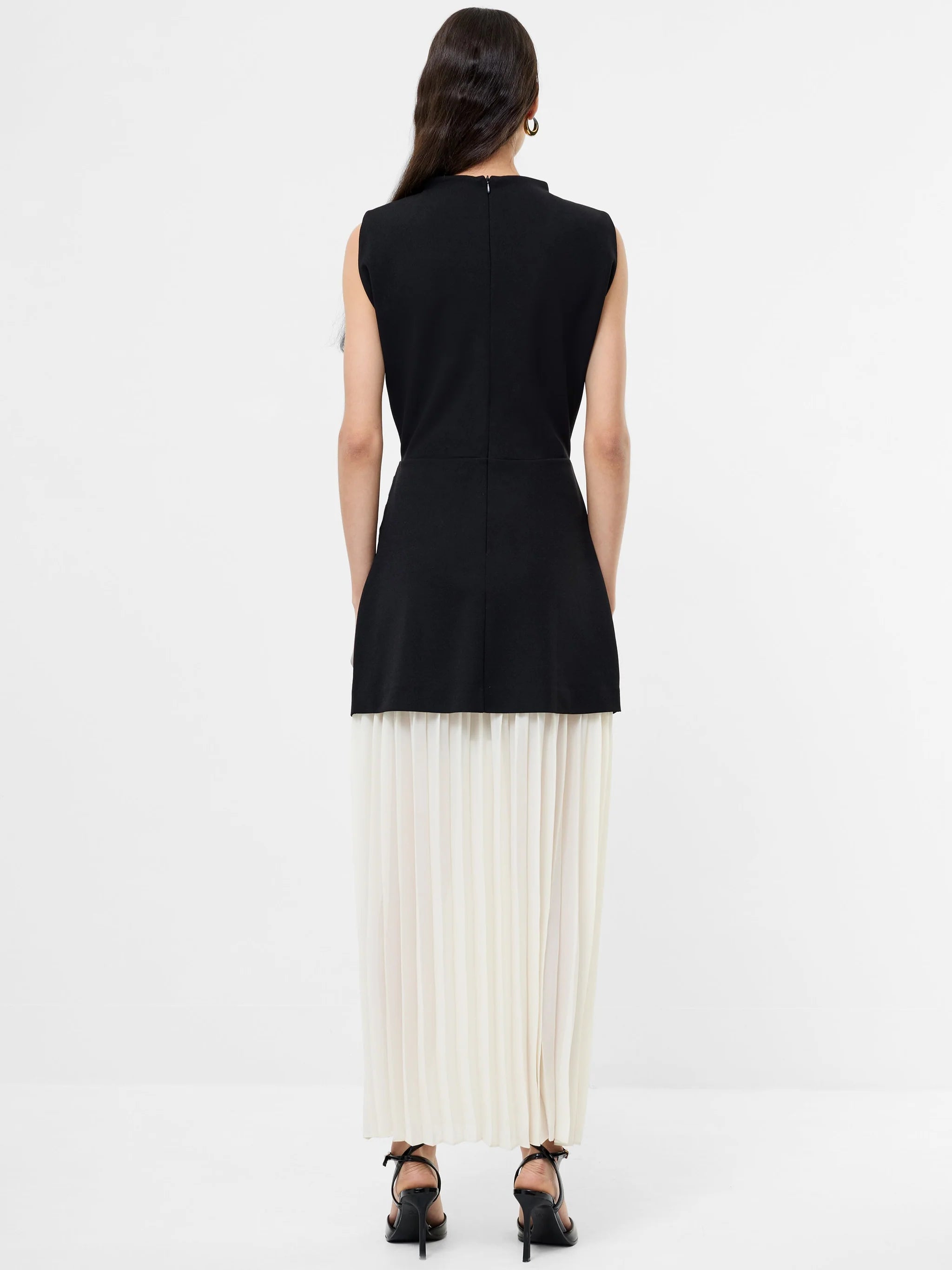 Zion Pleated Skirt Dress | French Connection