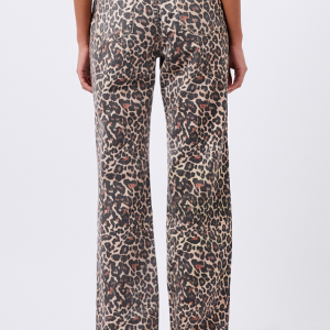 Charlie Leopard Straight Leg | French Connection