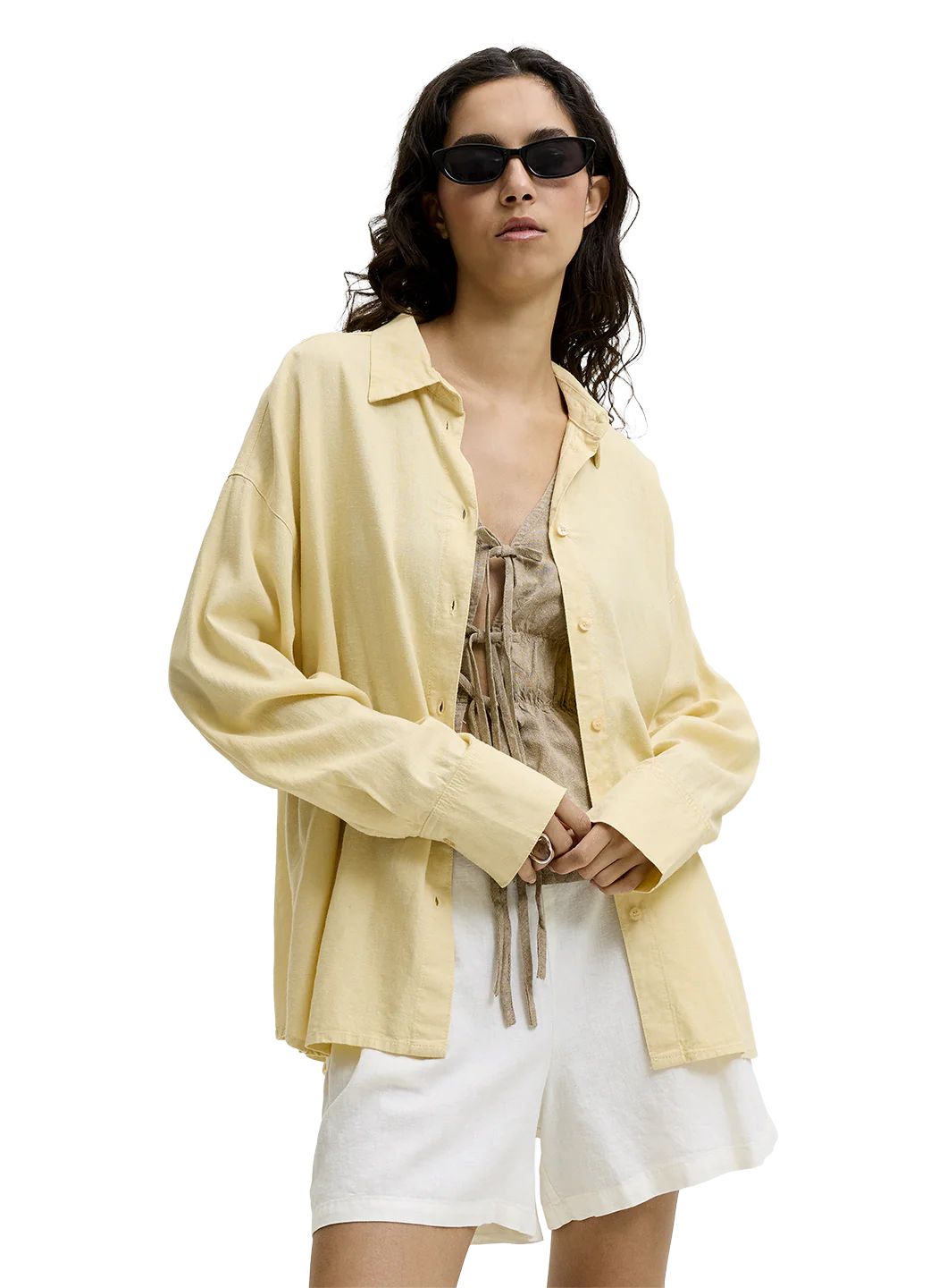 JXALMIRA Linen blend Shirt|JJXX