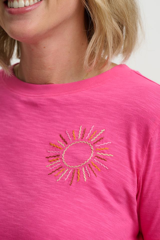 Shelby Boxy T Shirt|Sugarhill