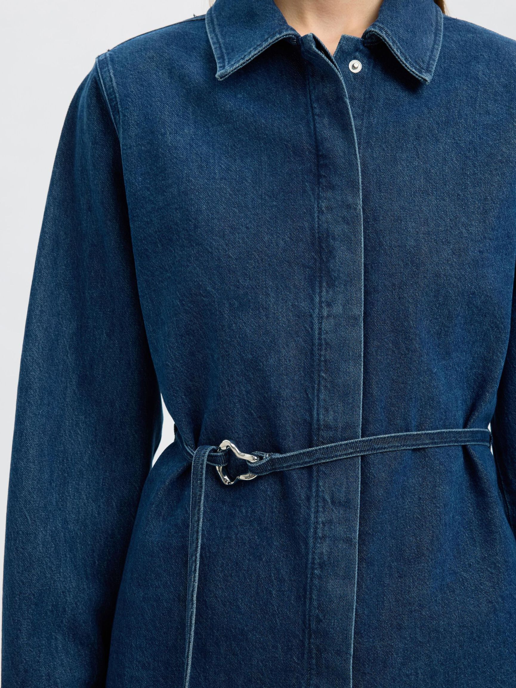 Relaxed Fit Denim Shirt | Selected Femme