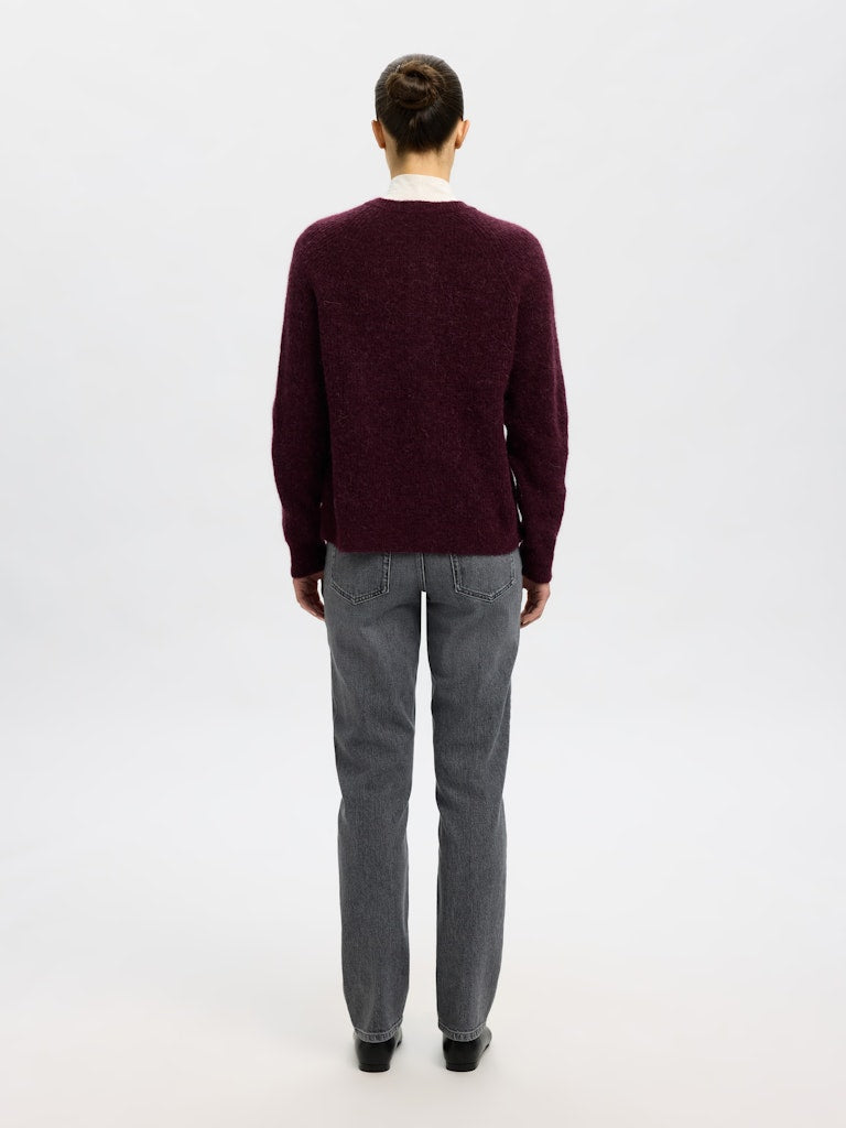 Lulu cardigan Fig | Selected Femme