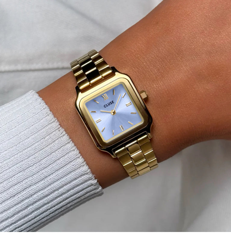 Gracieuse Petite Watch Frosted Lilac & Gold | Cluse