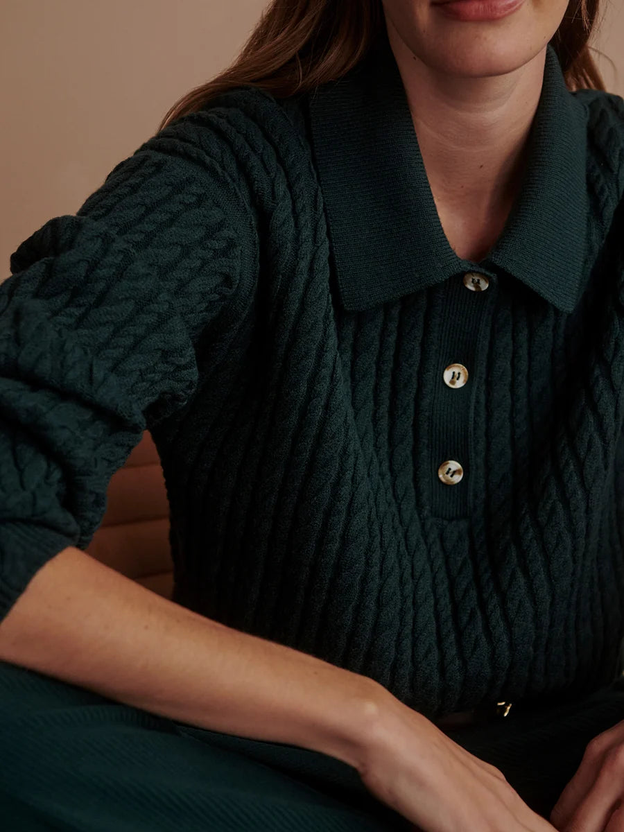 Dottie Polo Knit Sweater | Varley