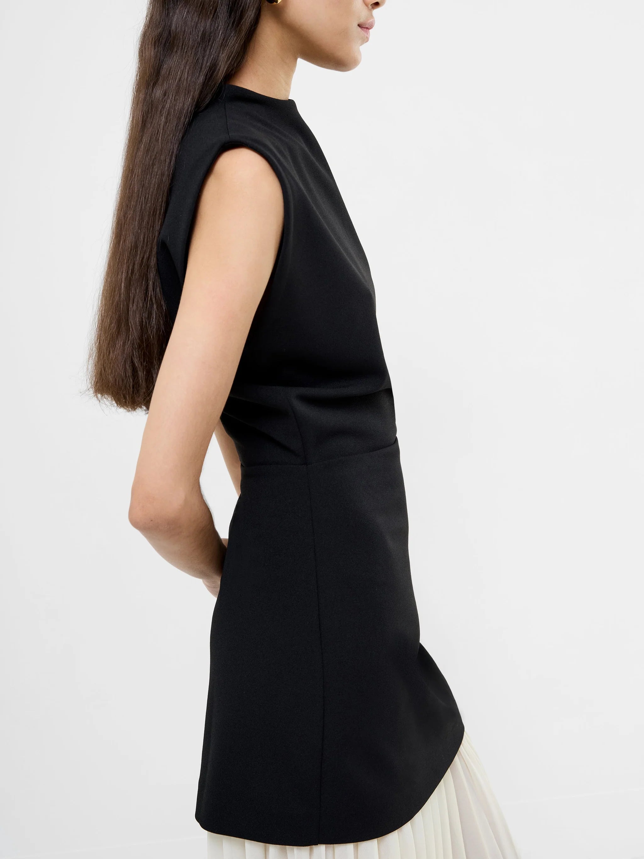 Zion Pleated Skirt Dress | French Connection