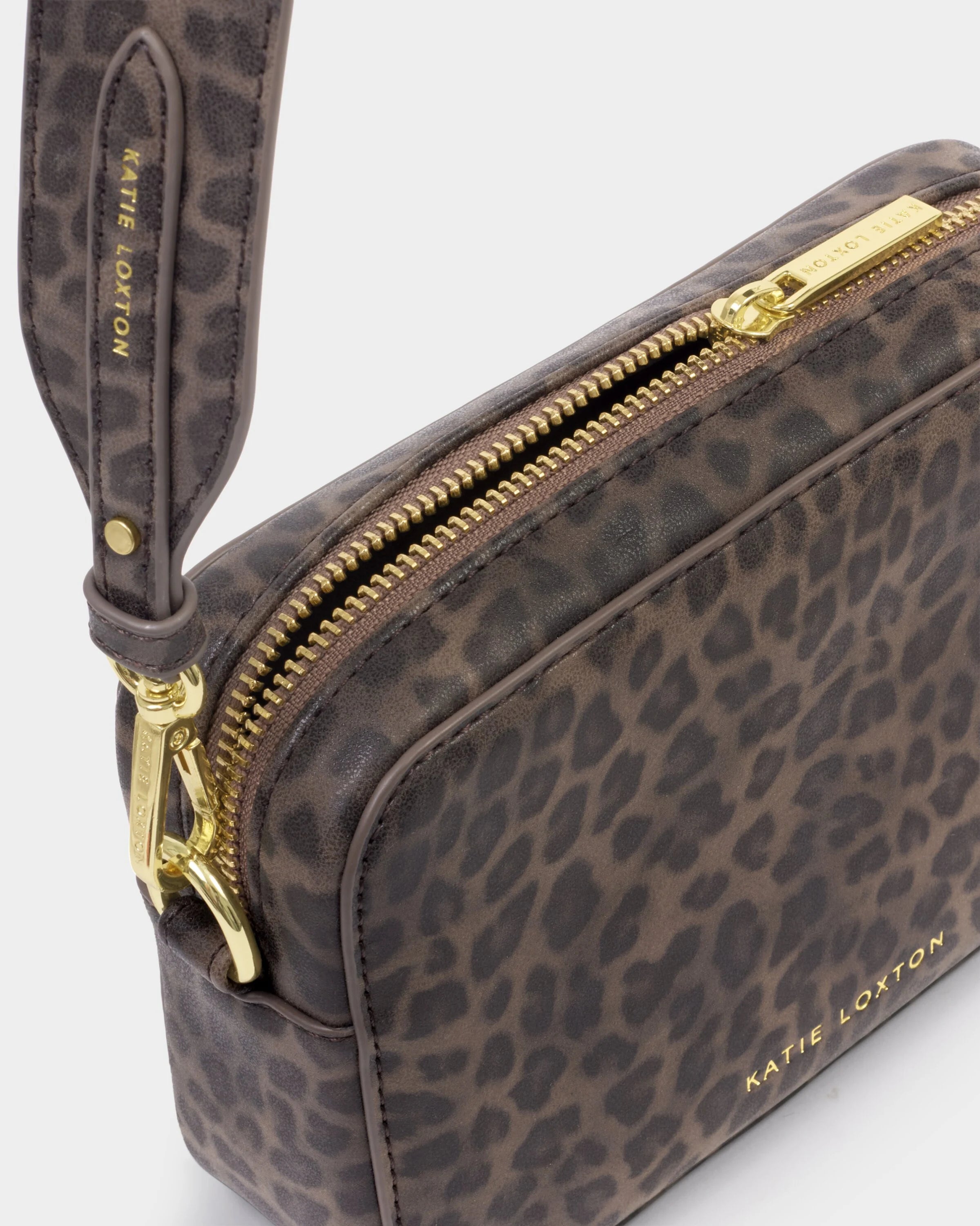 Avery Small Crossbody Leopard | Katie Loxton