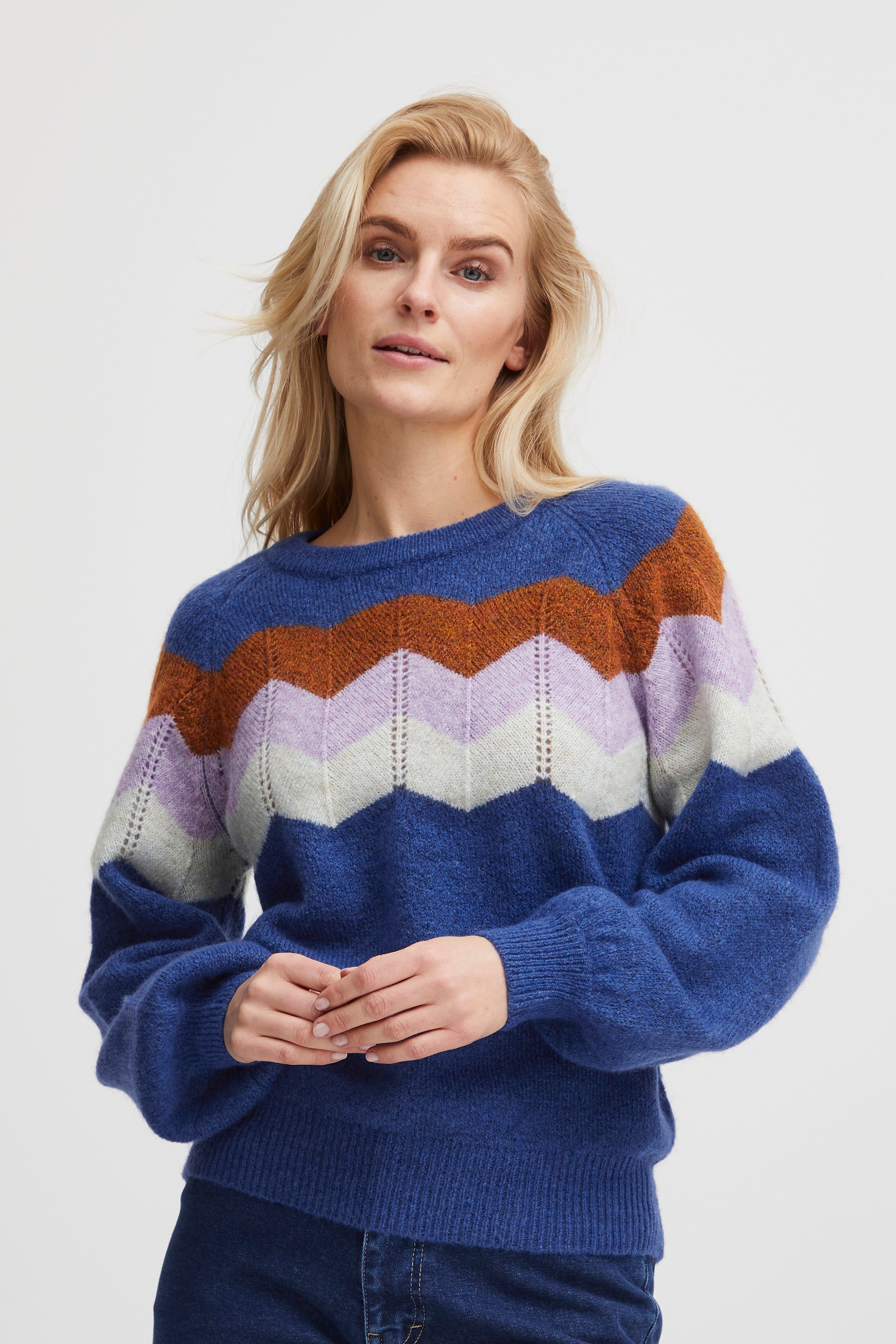 Mimi blue knit | Pulz