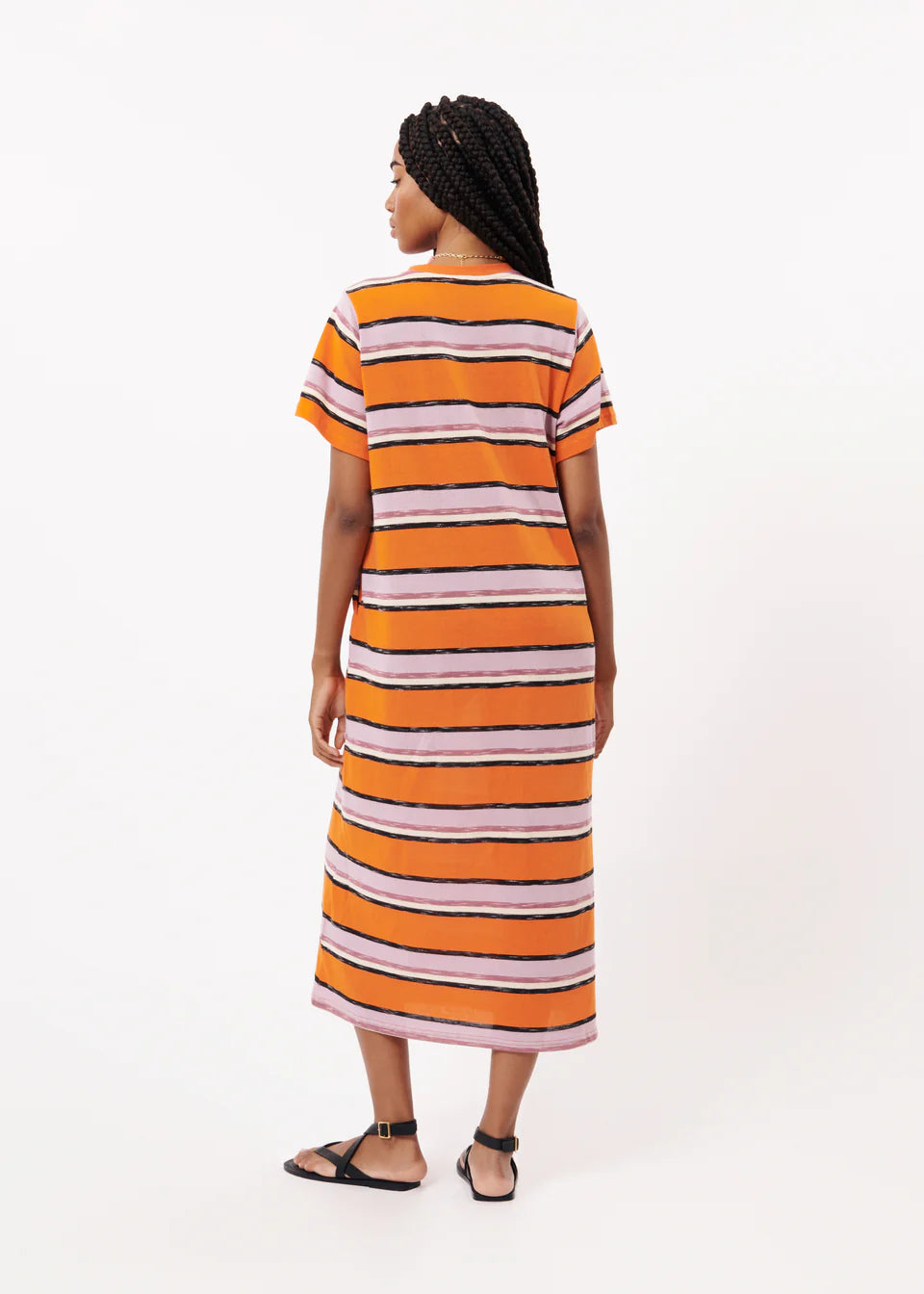 Armony Stripe T Shirt Dress | Frnch