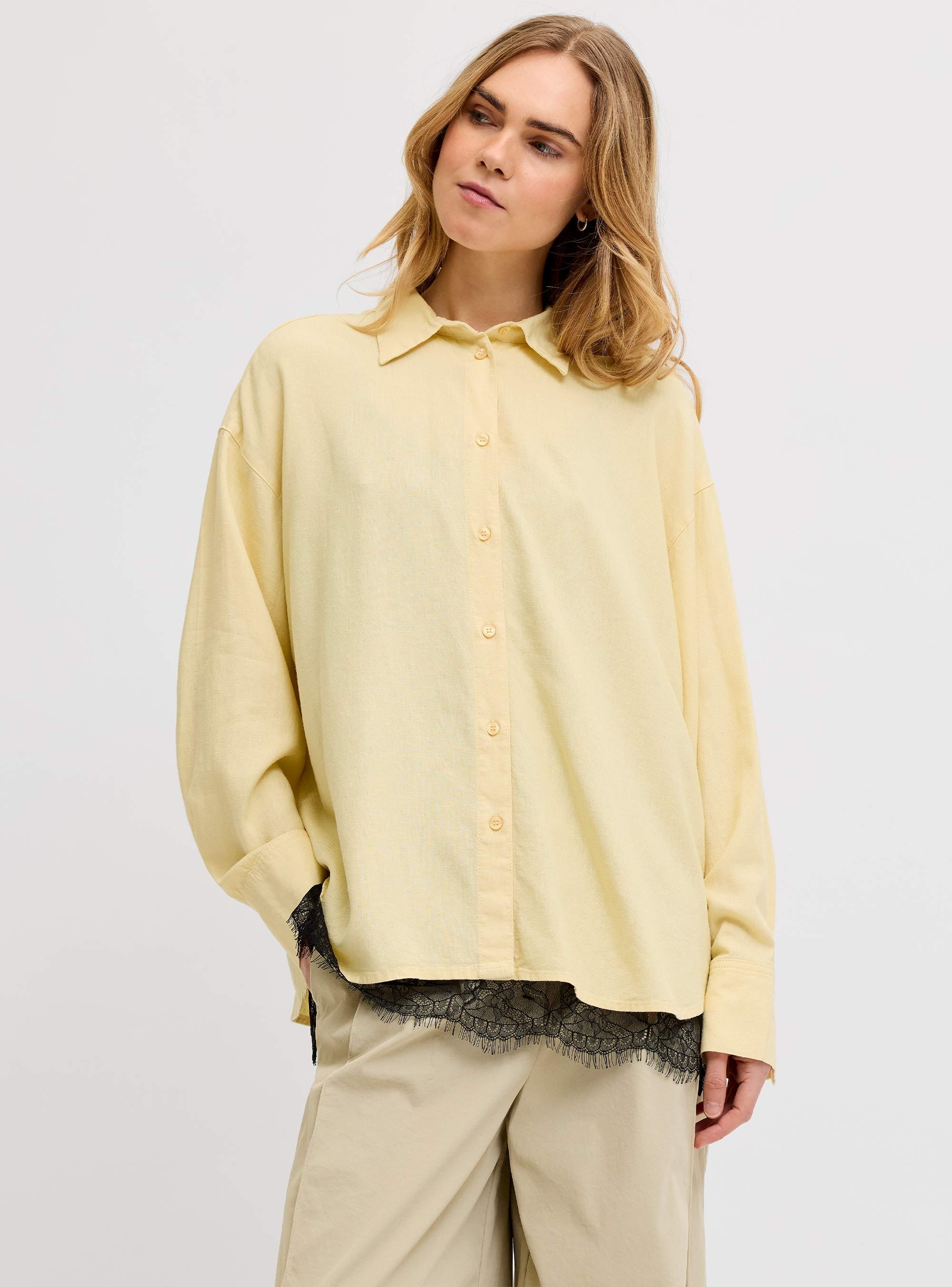 JXALMIRA Linen blend Shirt|JJXX