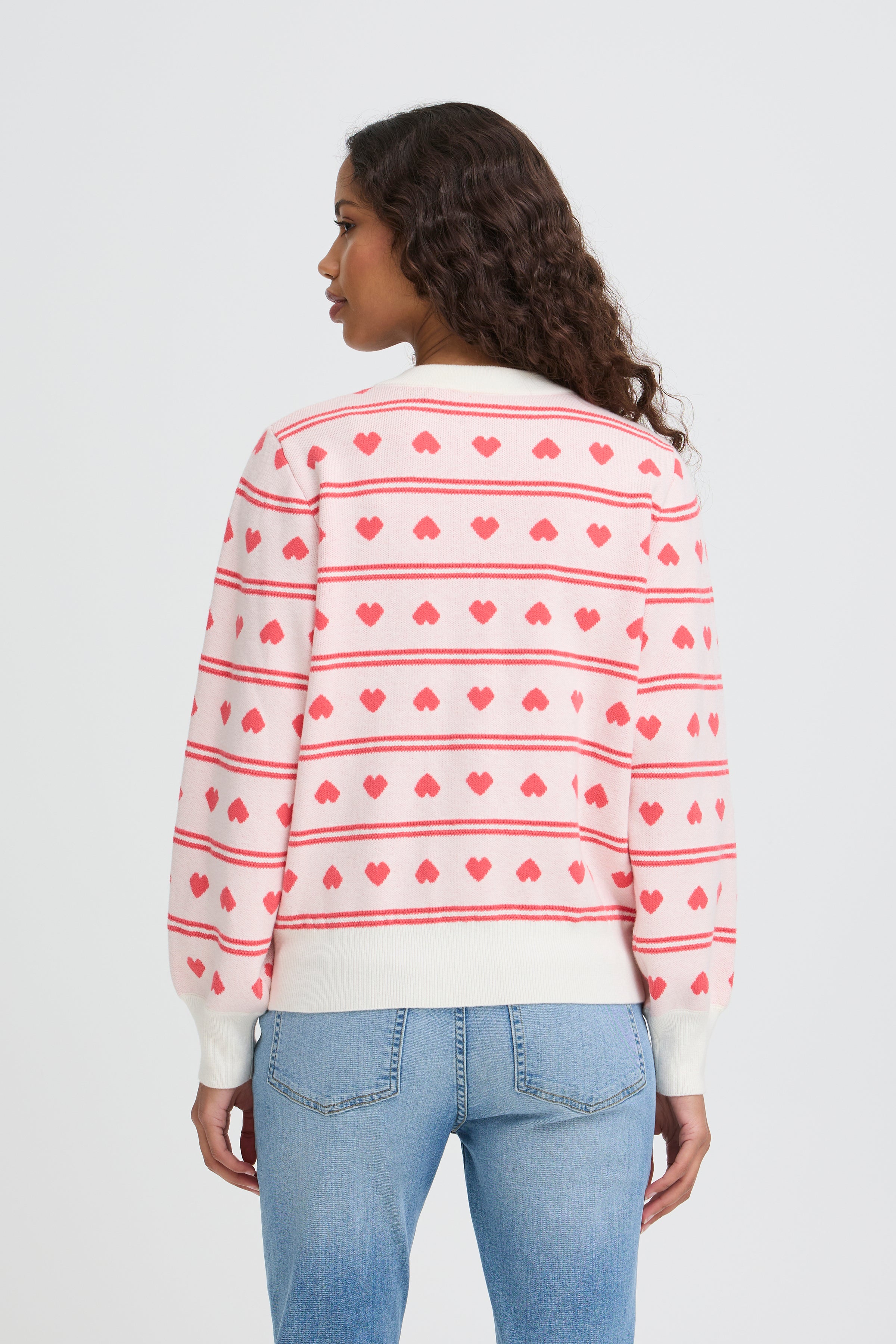 Brielle Cardigan teaberry |Ichi