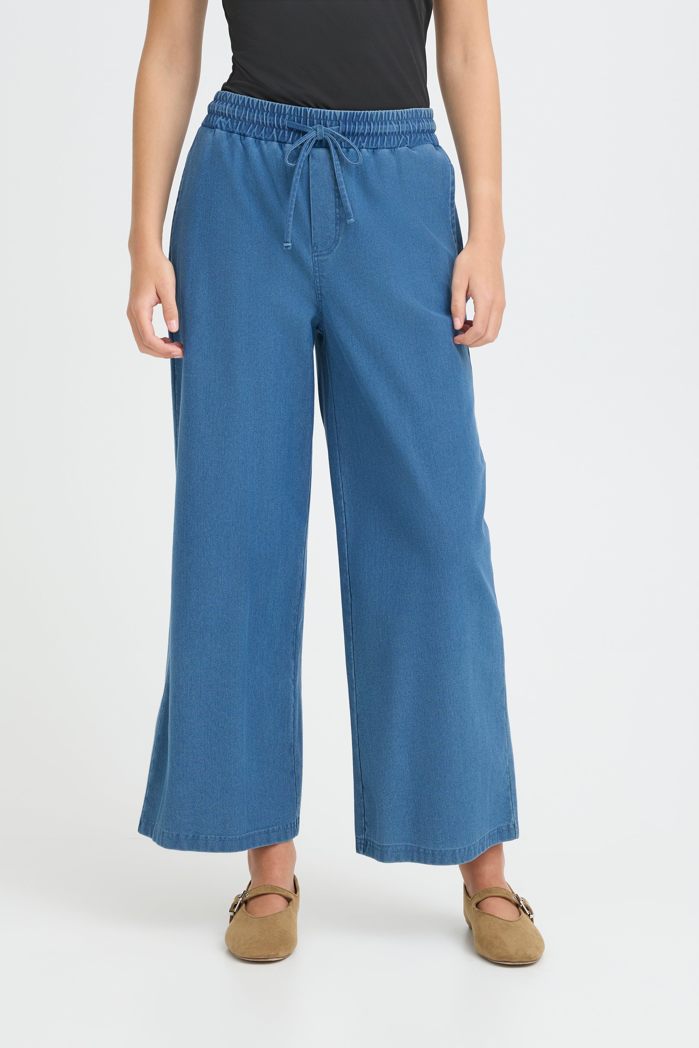 Kate pants medium denim | Ichi