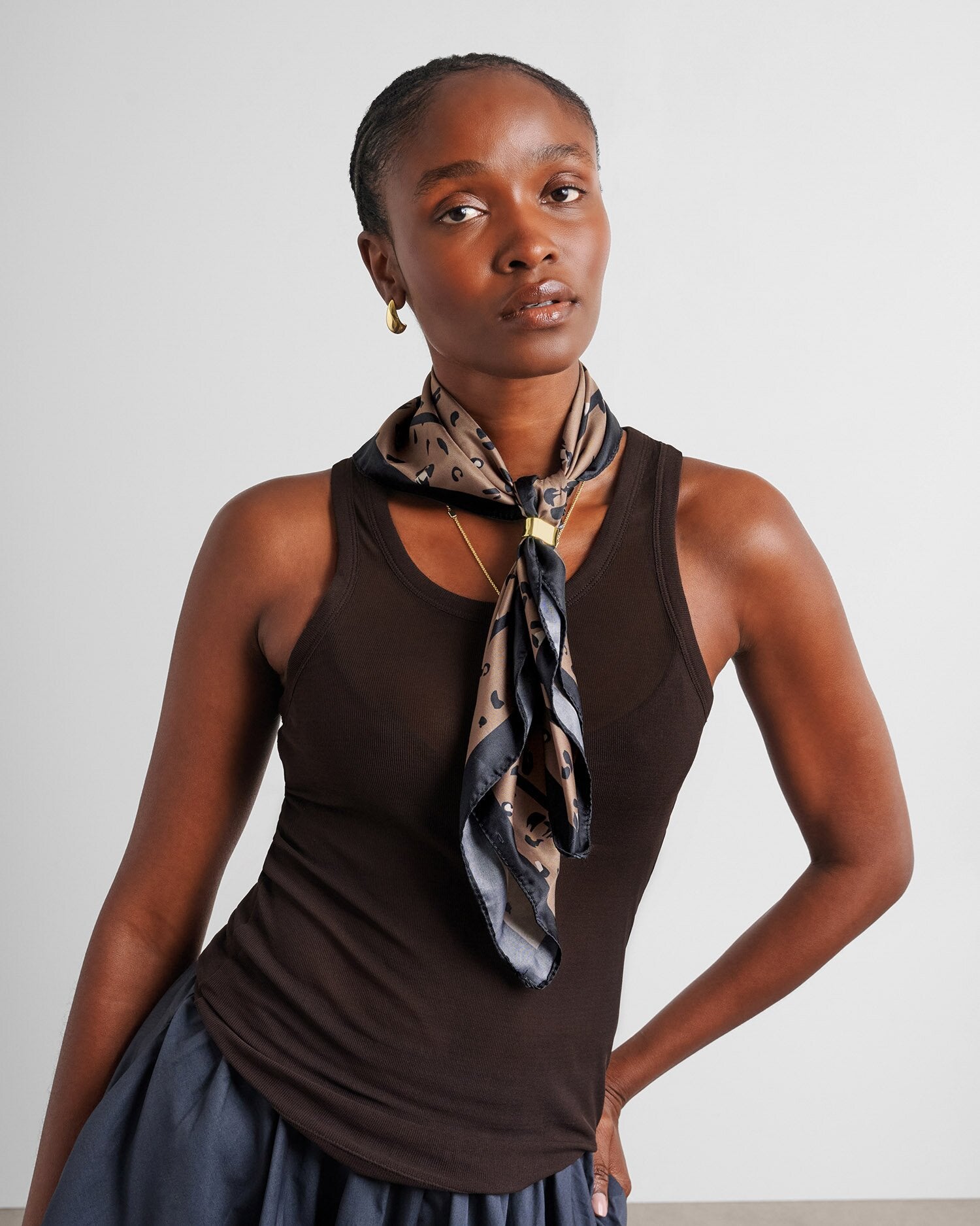 Satin Multiway scarf | Katie Loxton