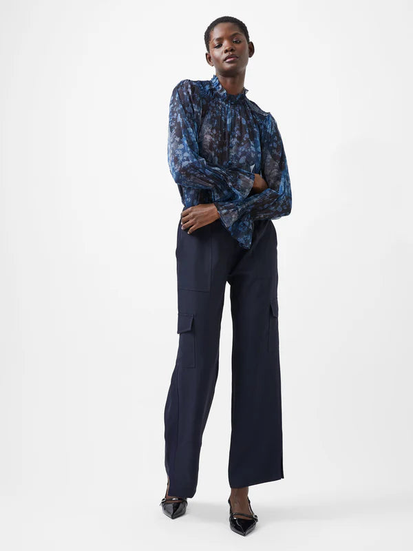 Navy combat trousers | French connection