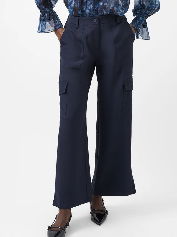 Navy combat trousers | French connection