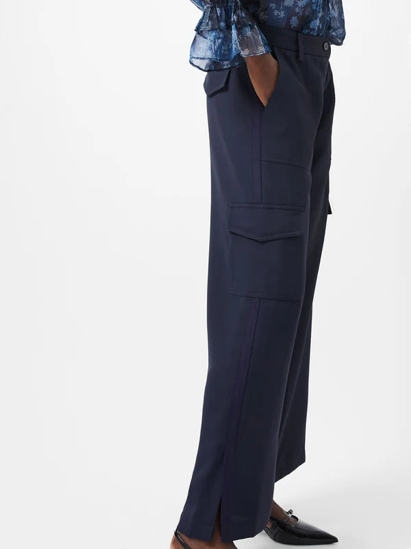 Navy combat trousers | French connection