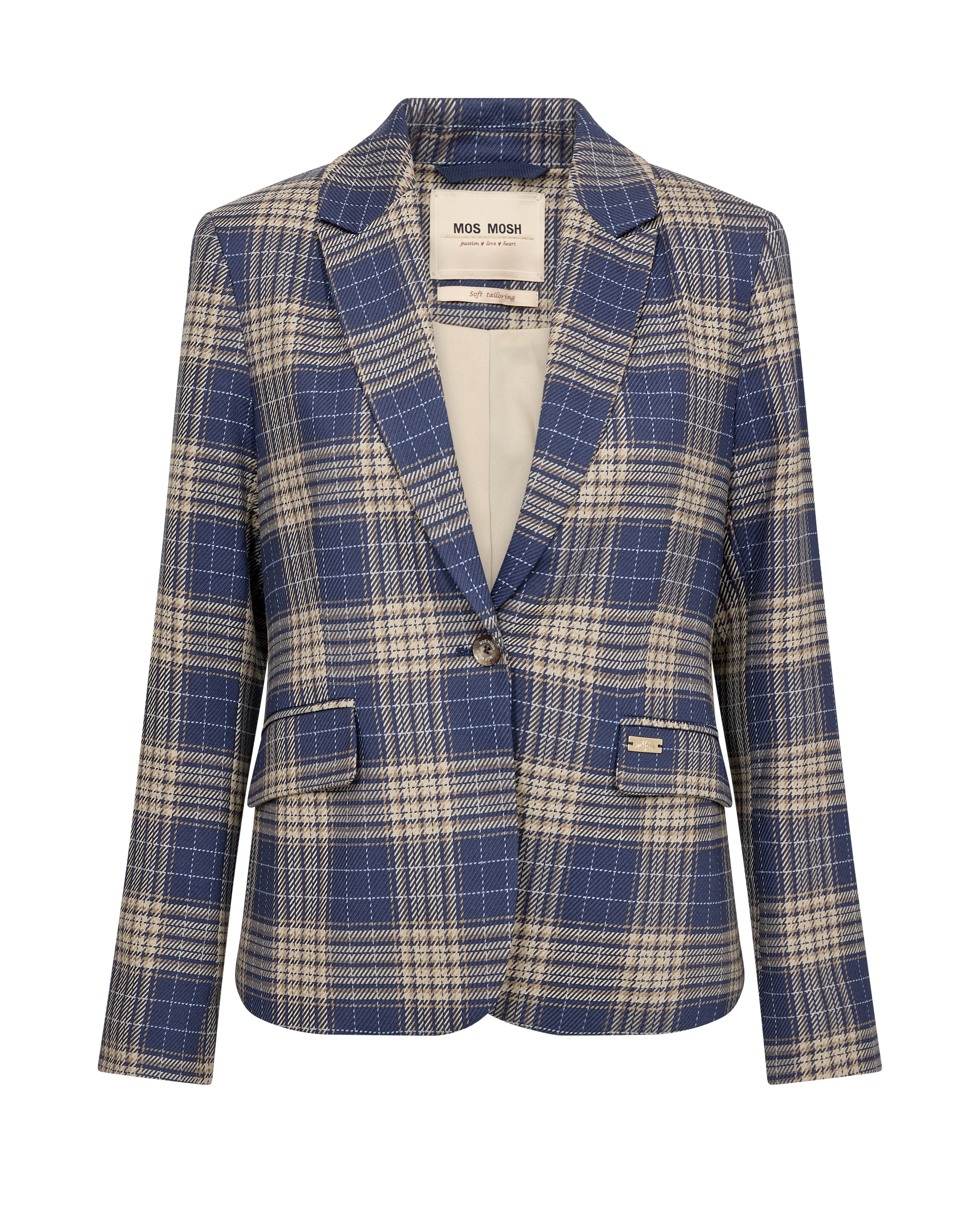 Blake Check Blazer|Mos Mosh