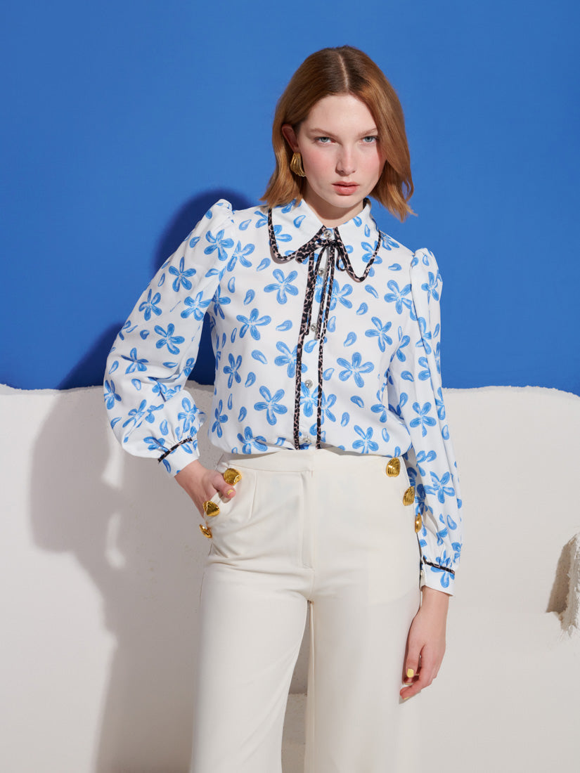 Siro print blouse|Sister Jane