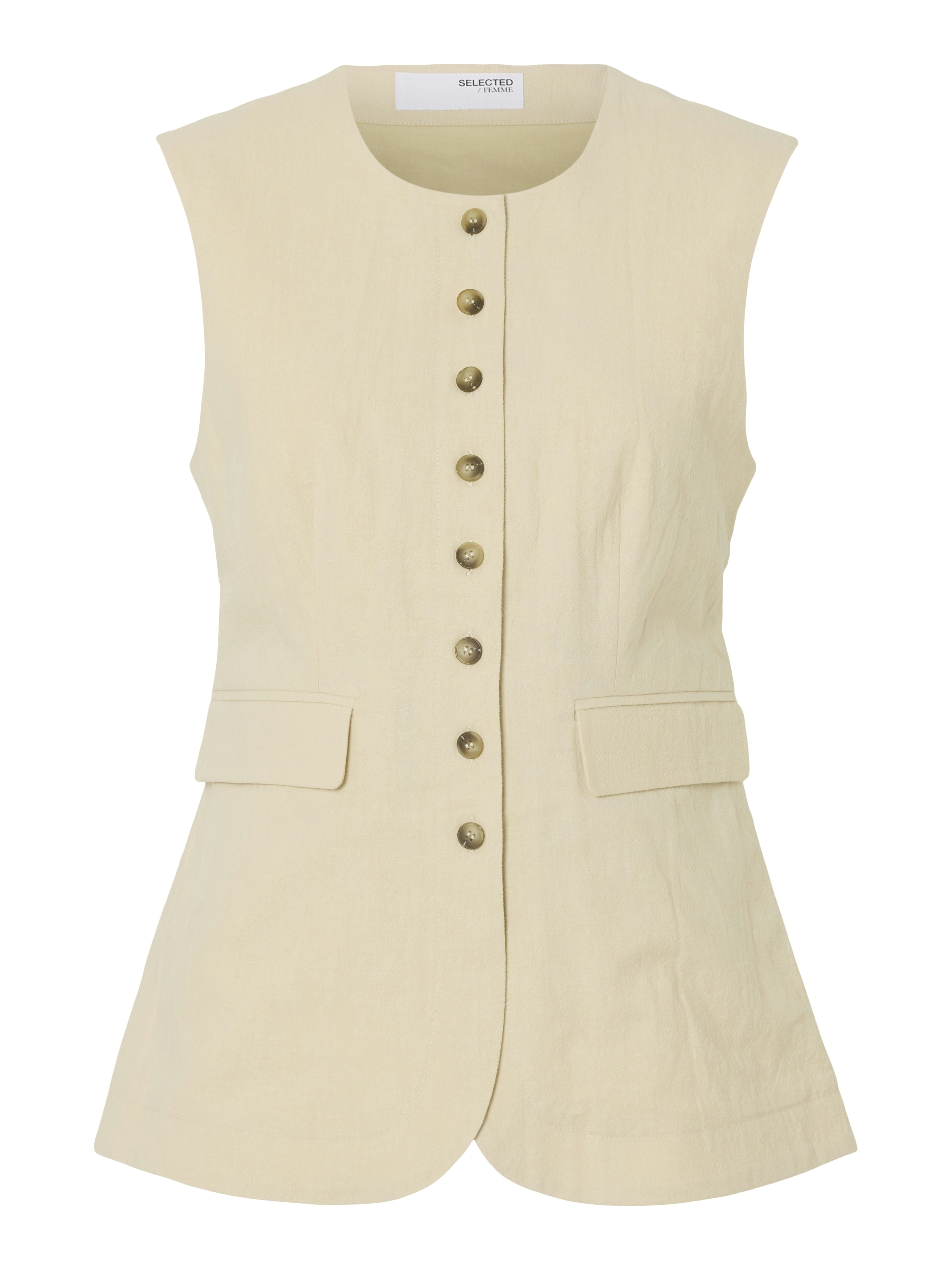 Iluna Buttoned Vest | Selected Femme