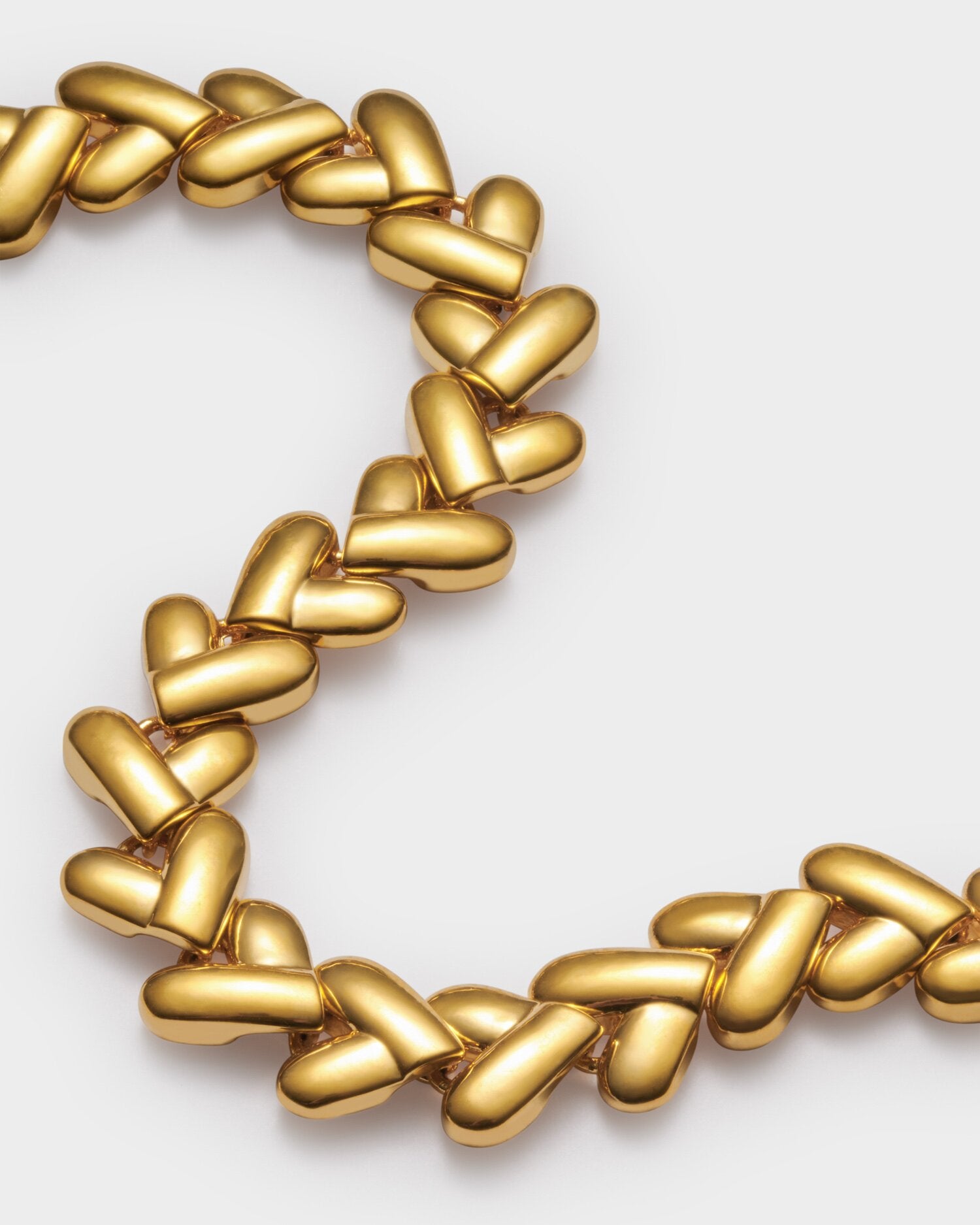 Heart Link Waterproof Gold Bracelet | Katie Loxton