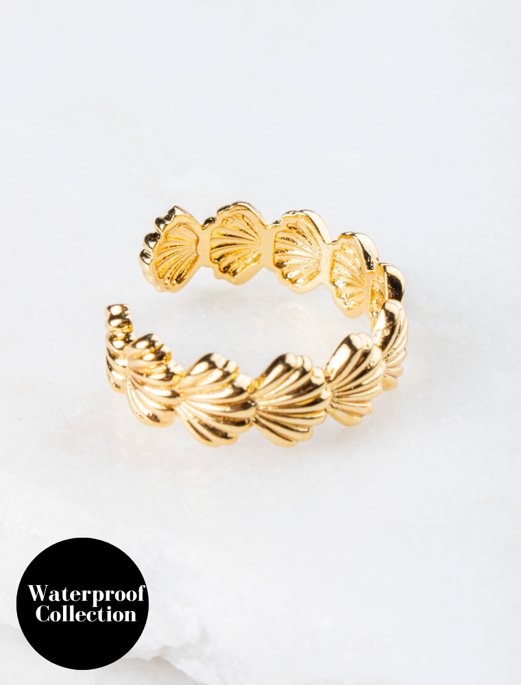 Heather shell ring | Olia