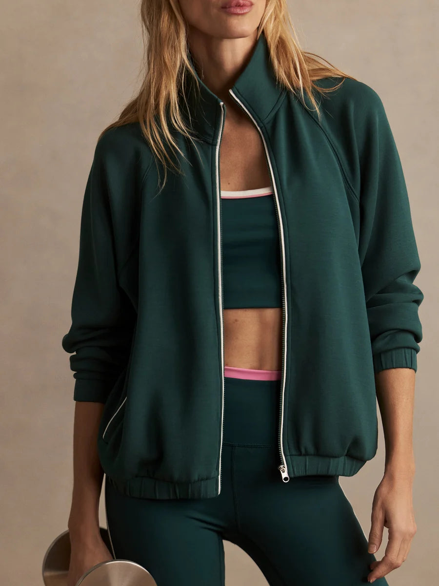 Magda Zip Through Sweater | Varley