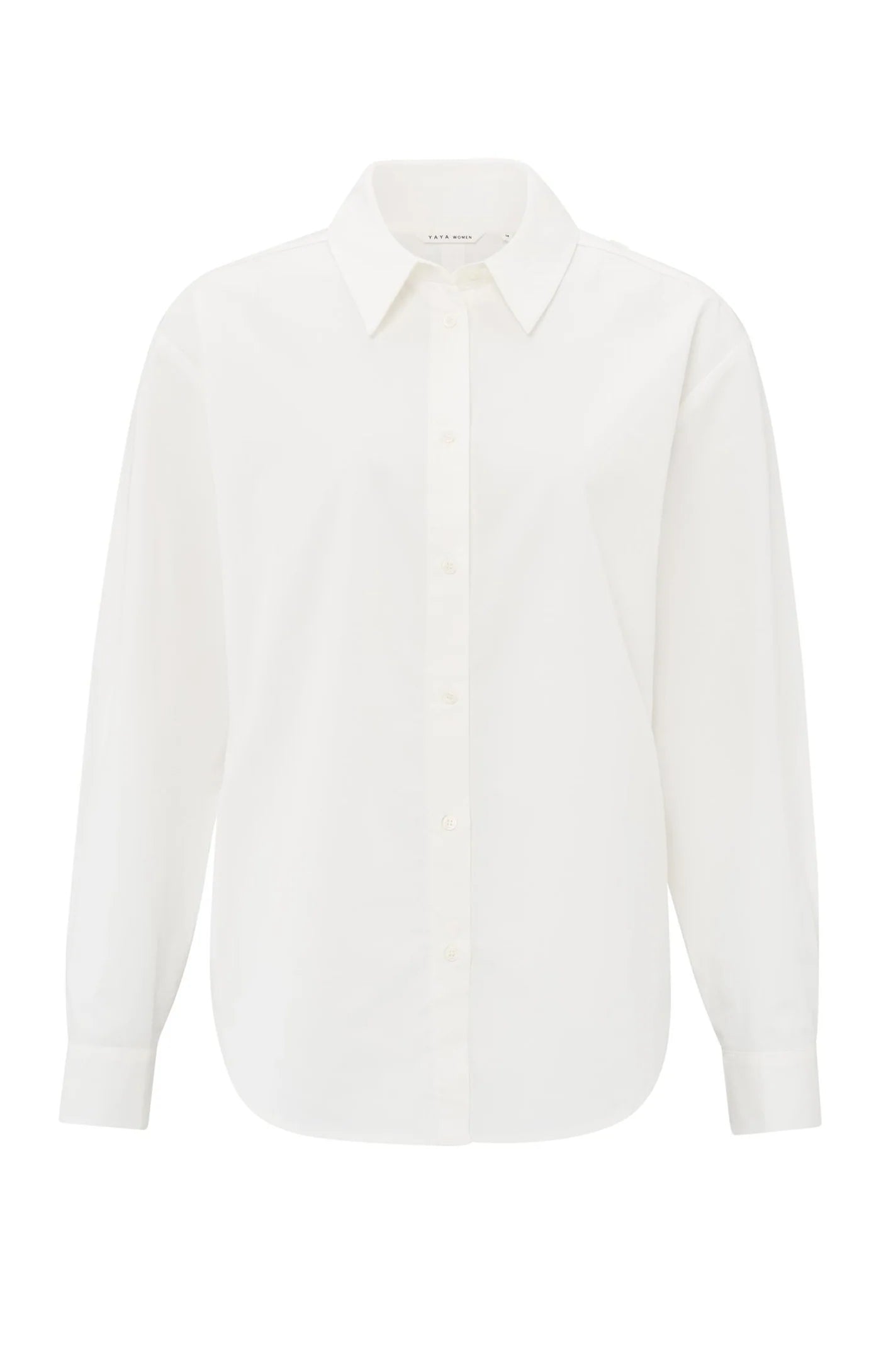 Poplin blouse with bow detail | Yaya