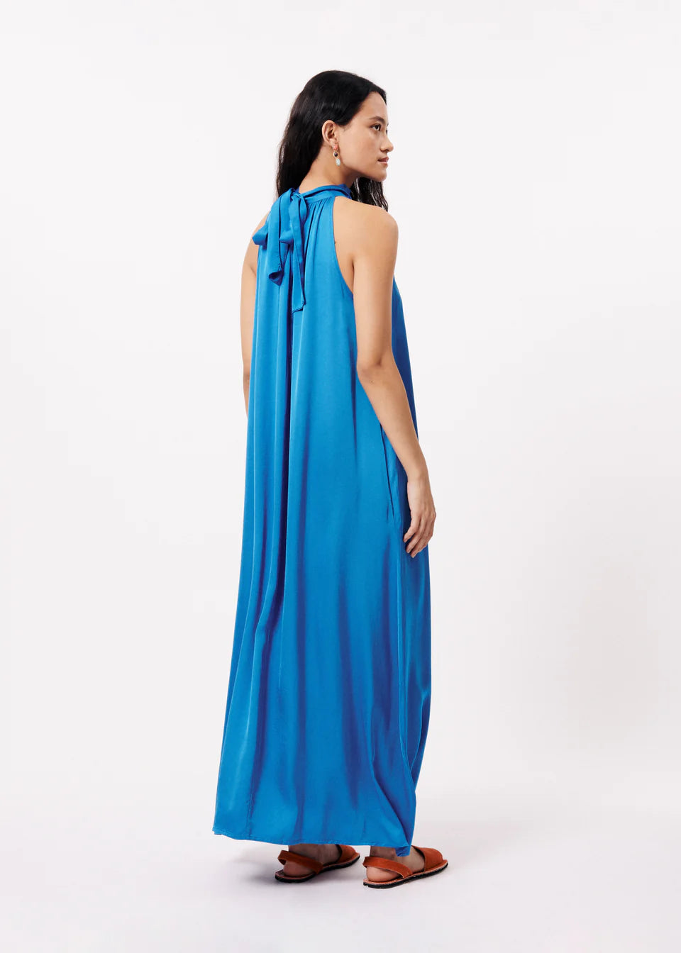 Auberya blue maxi dress | Frnch