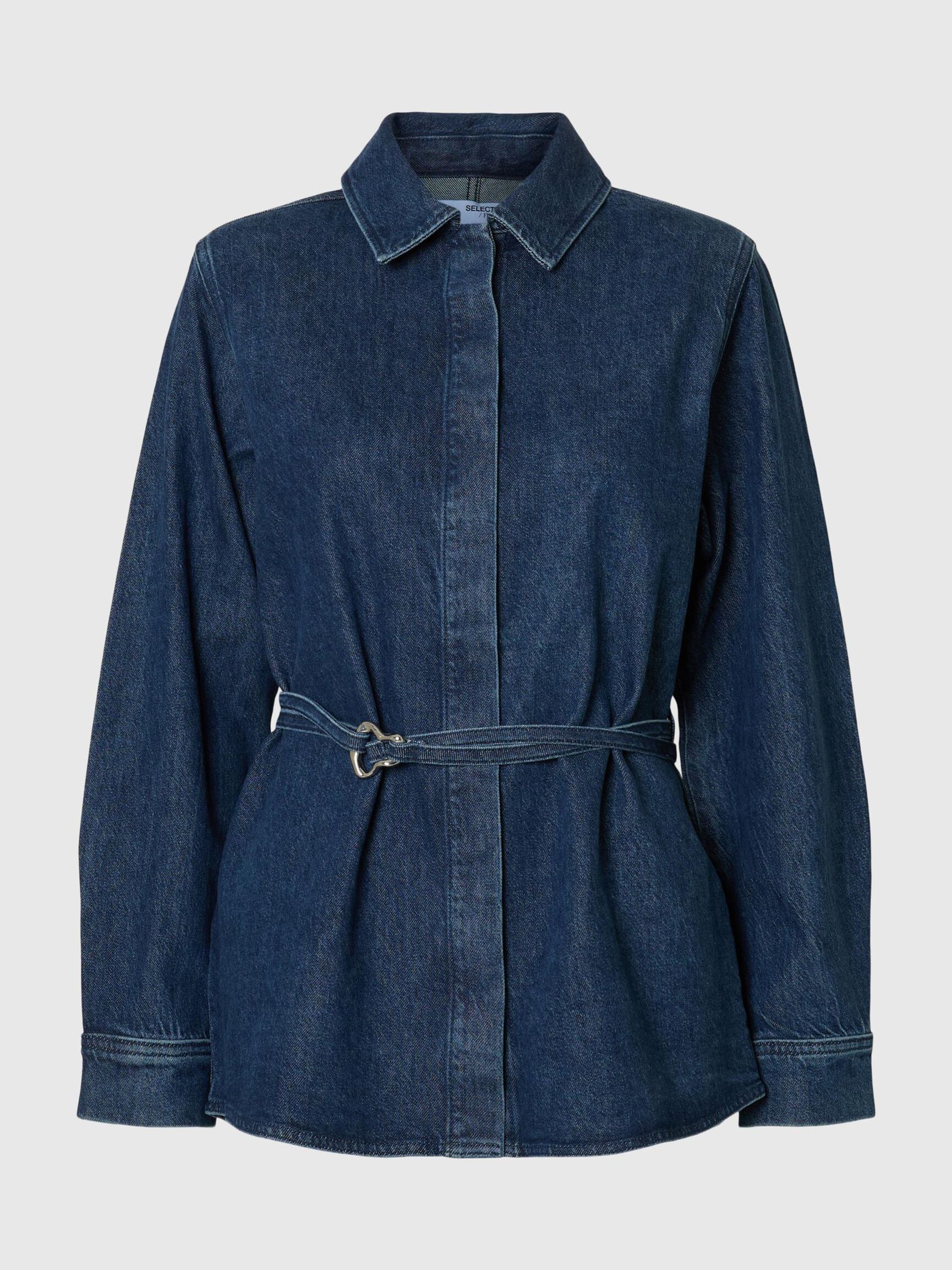 Relaxed Fit Denim Shirt | Selected Femme