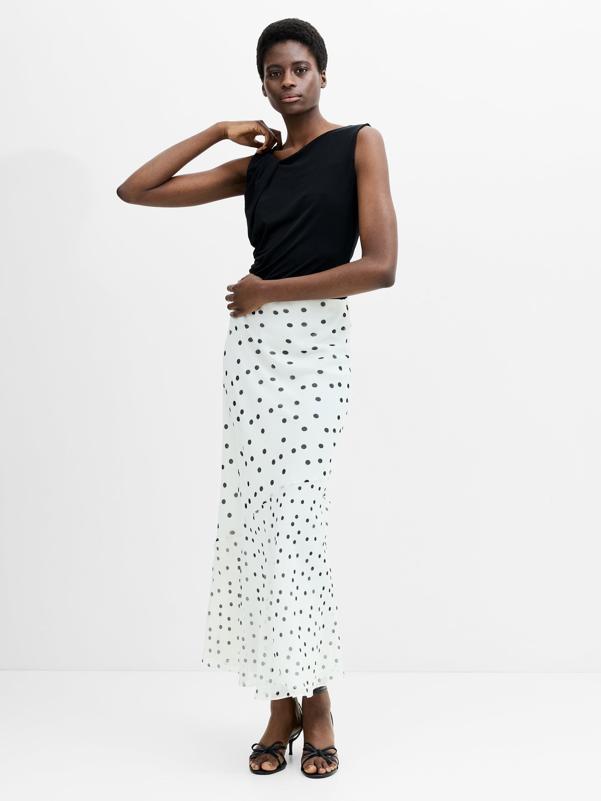 Valerie Chiffon Skirt|French Connection