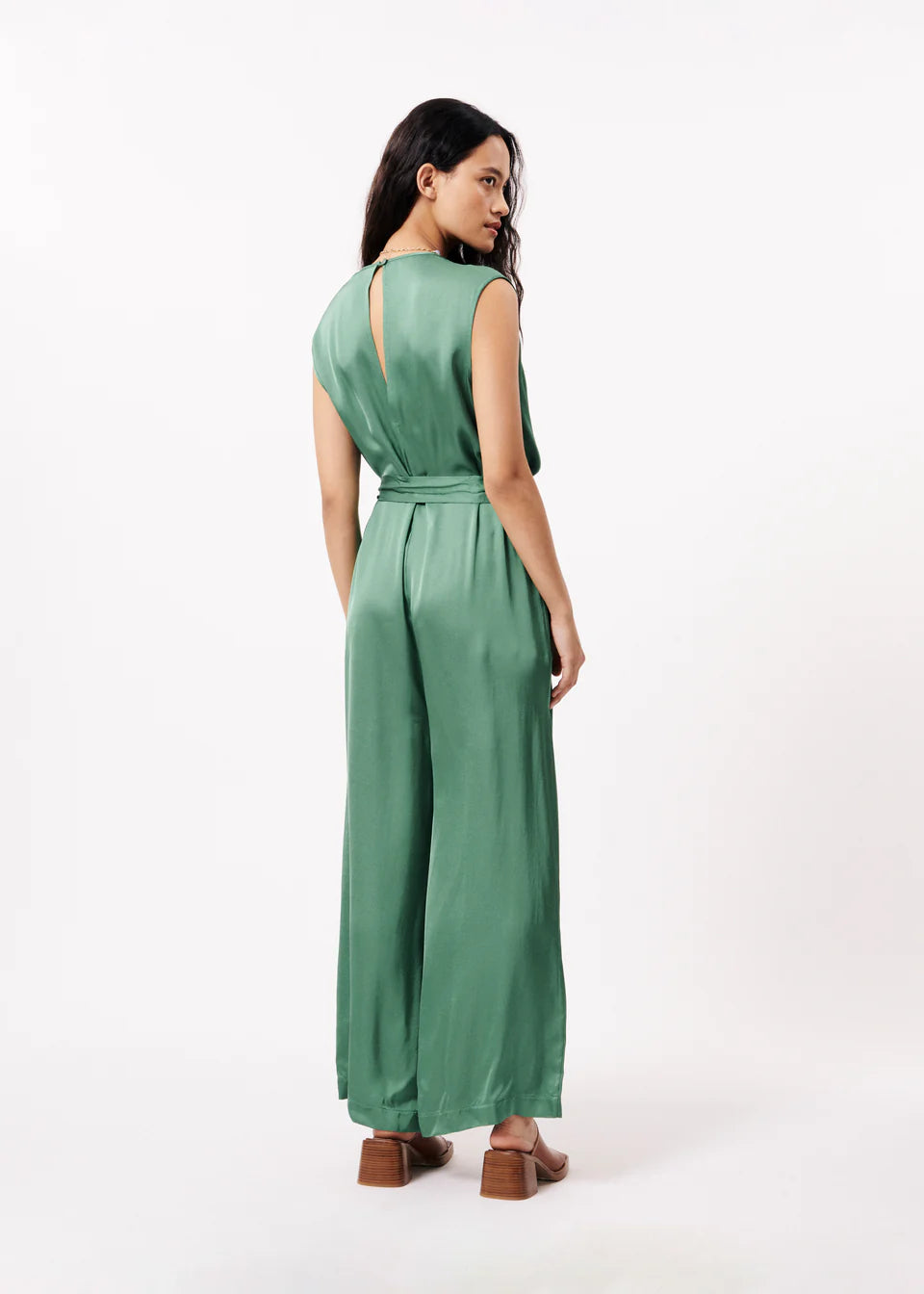 Cadia Green Jumpsuit | Frnch