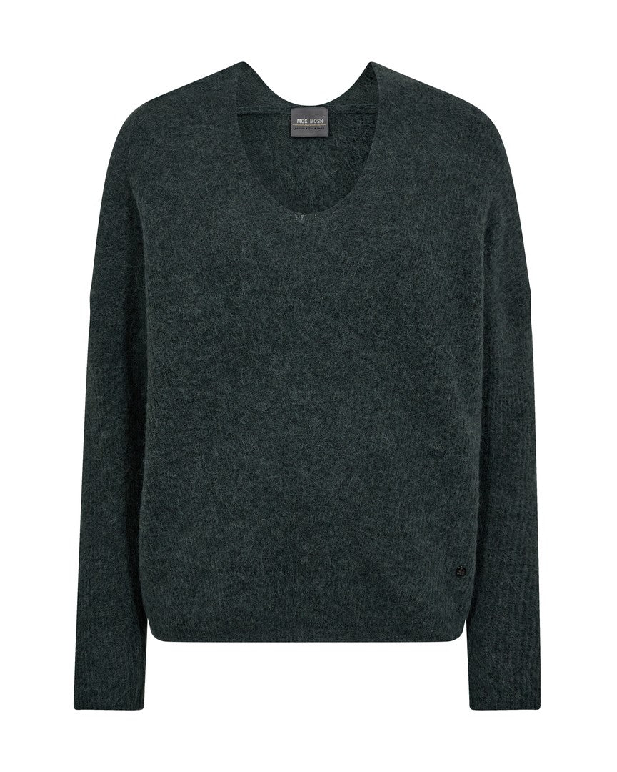 Thora V Neck Knit | Mos Mosh