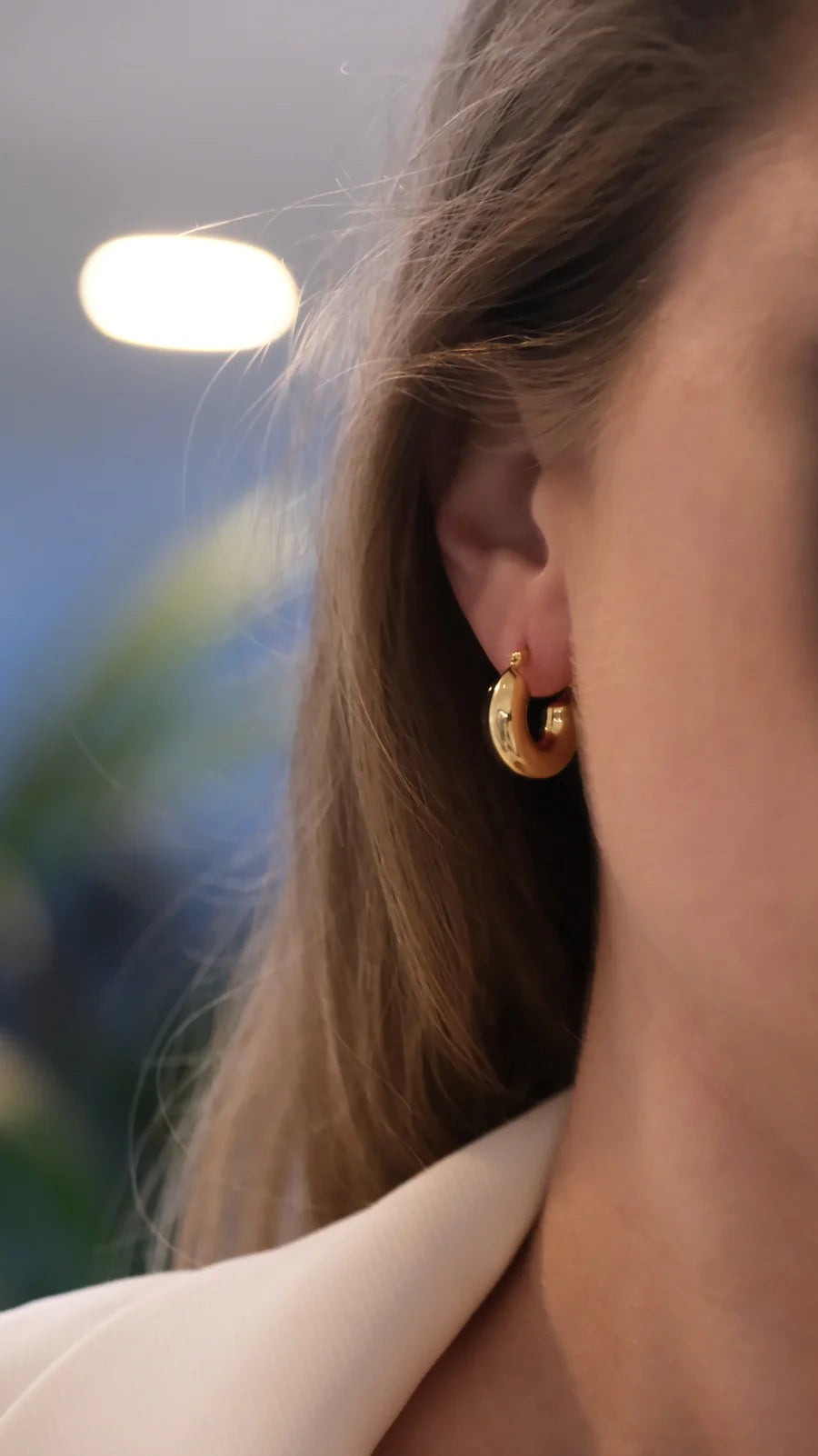 Rounded Hoops | Mary K