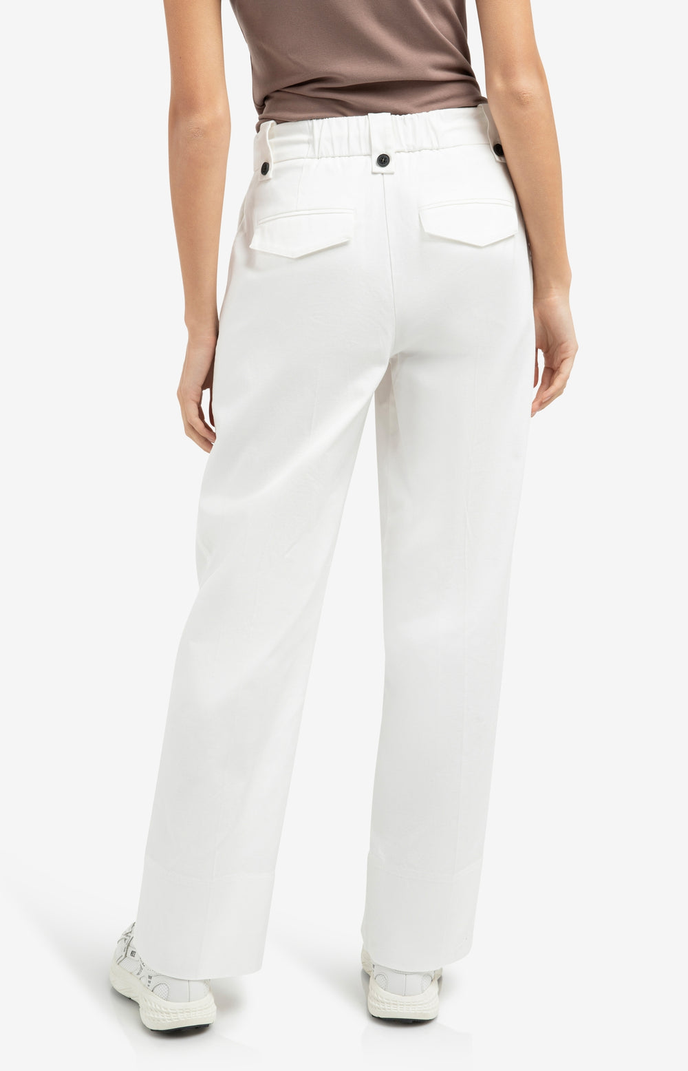 Woven wide leg trousers|YAYA